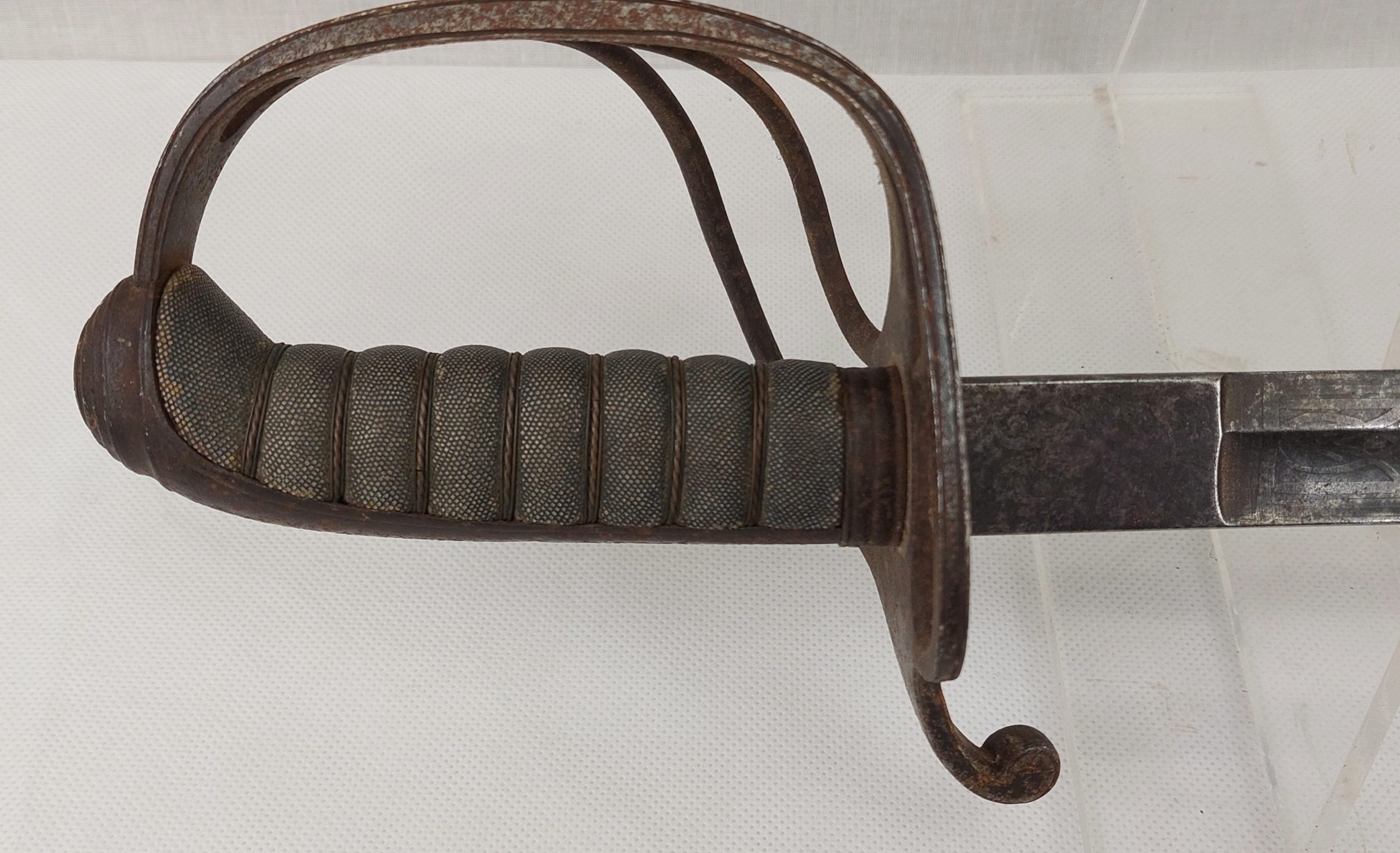 1821 Pattern Light Cavalry Officers Sword And Scabbard - Image 6