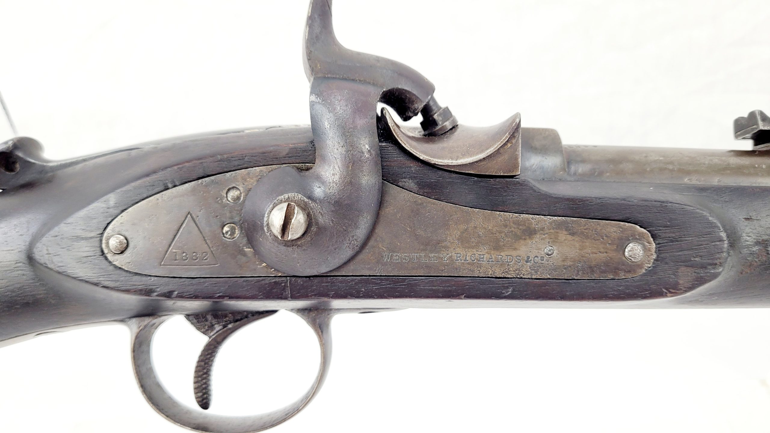 1882 Dated Westley Richards Monkey Tail Carbine - Image 24