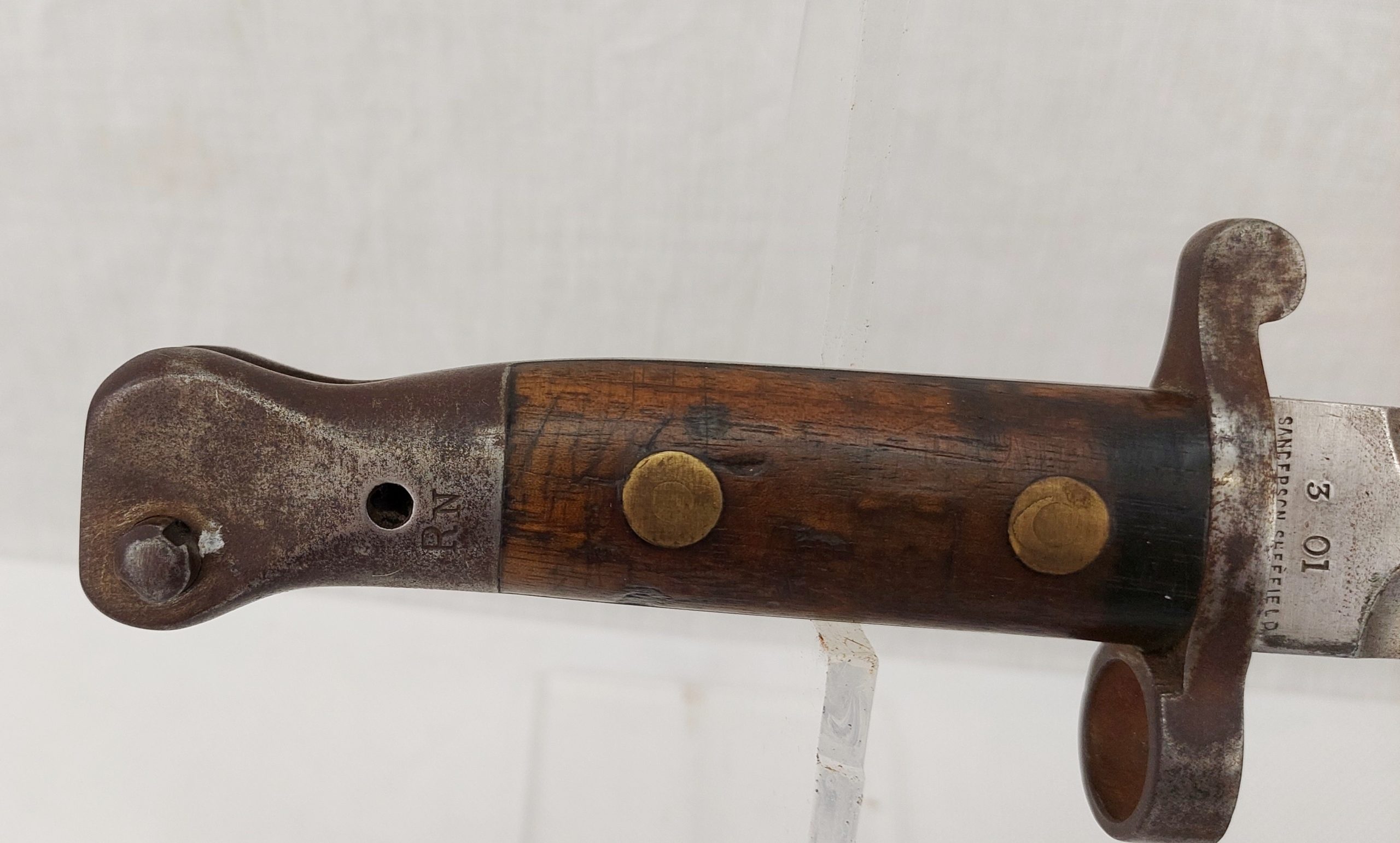 1888 Pattern Lee Metford 1901 Dated Royal Navy Bayonet By Sanderson - Image 2