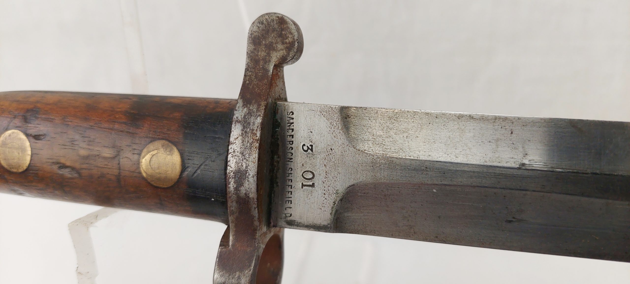 1888 Pattern Lee Metford 1901 Dated Royal Navy Bayonet By Sanderson - Image 3
