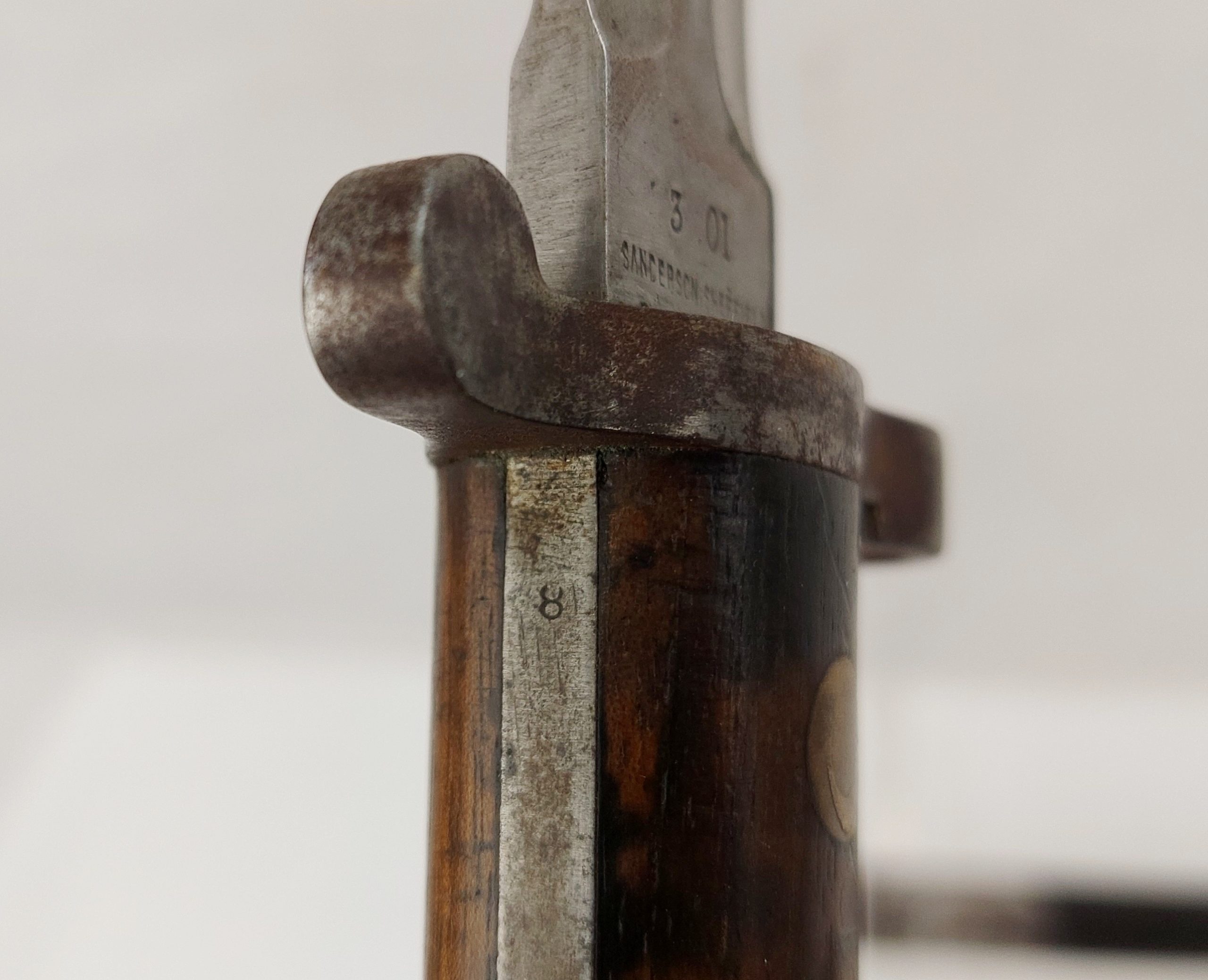 1888 Pattern Lee Metford 1901 Dated Royal Navy Bayonet By Sanderson - Image 9