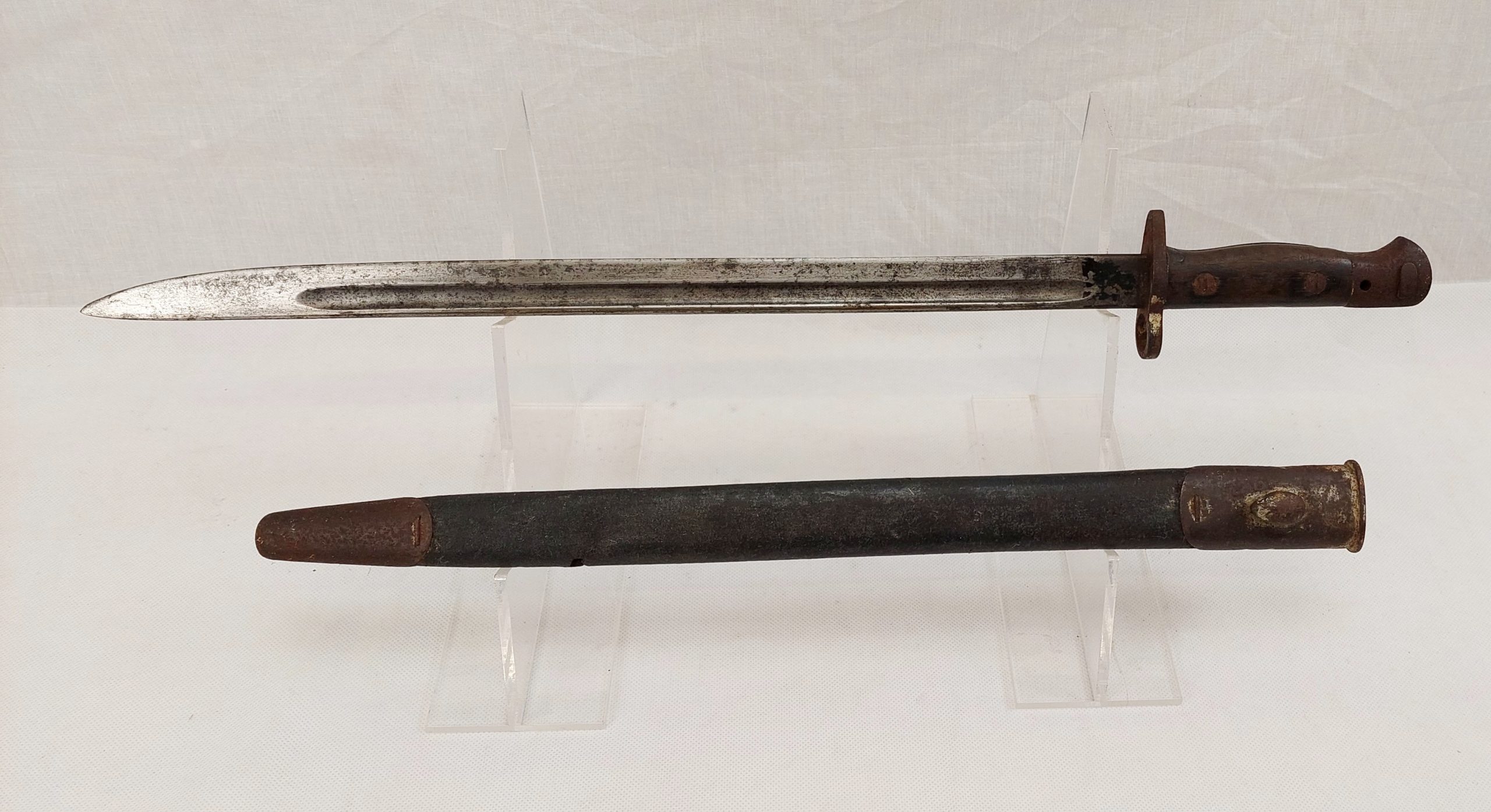 1907 Pattern Bayonet And Scabbard By Wilkinson