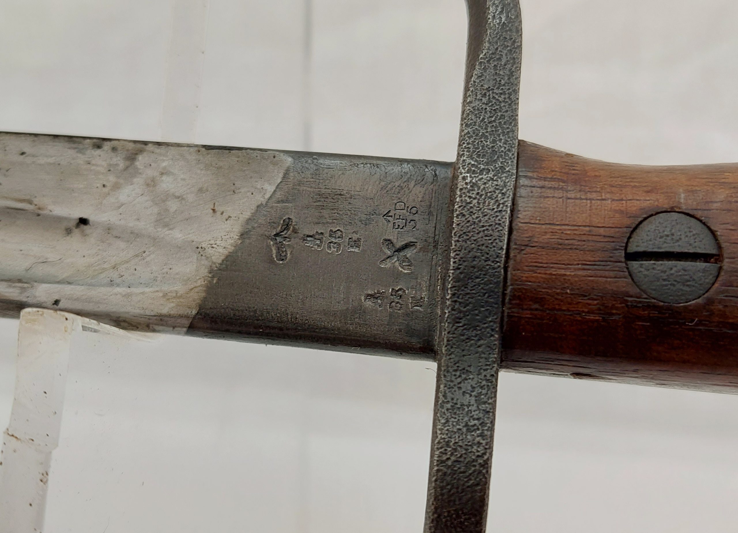 1907 Pattern Hooked Quillion Bayonet To The South Staffordshire Regiment - Image 9