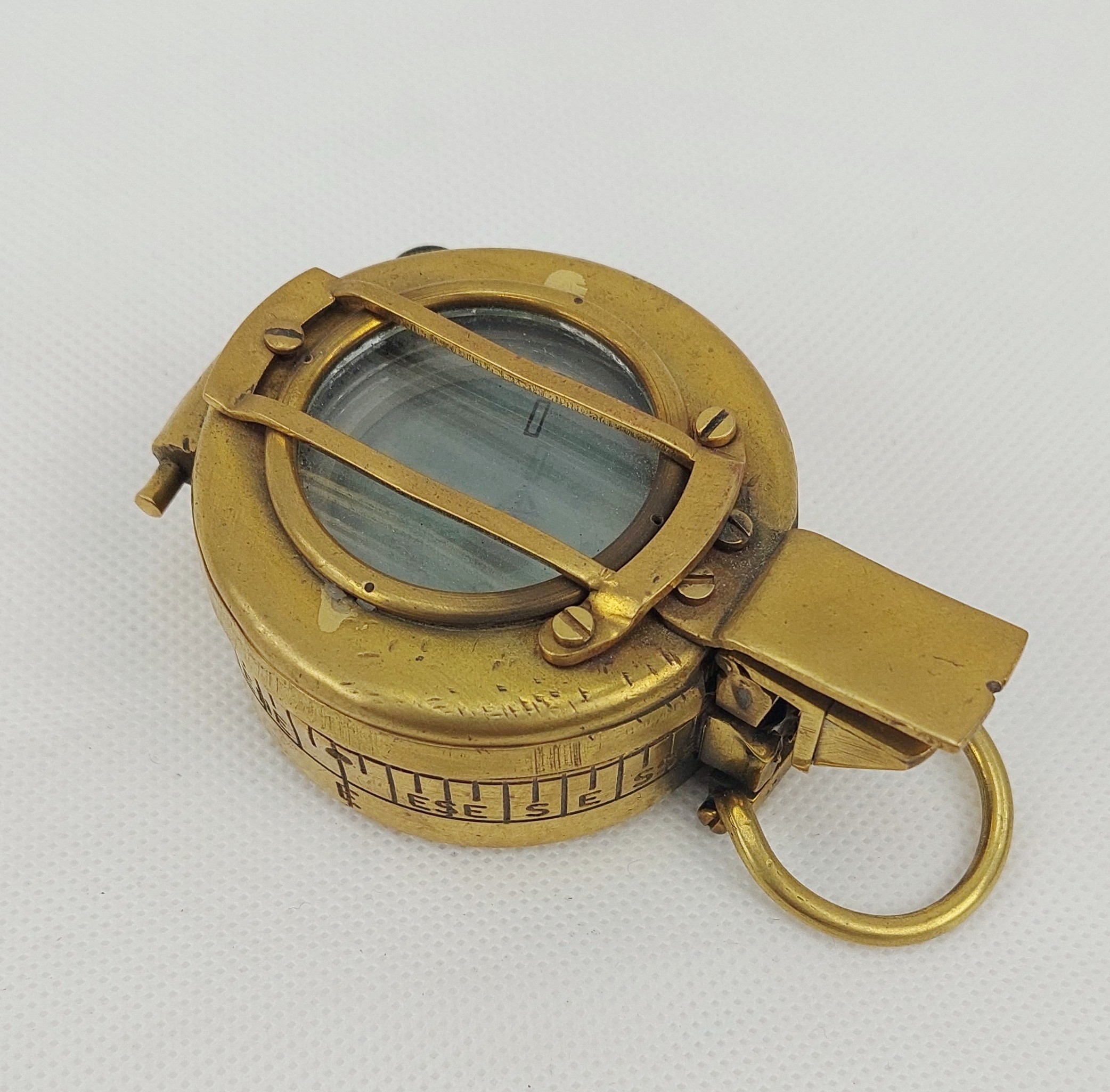 1940 MKIII British Prismatic Marching Compass By TG And Co - Image 9