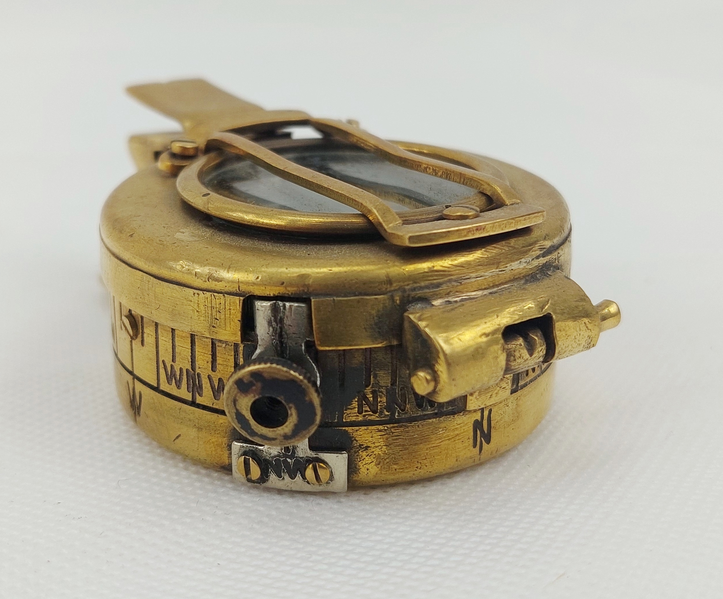 1940 MKIII British Prismatic Marching Compass By TG And Co - Image 5