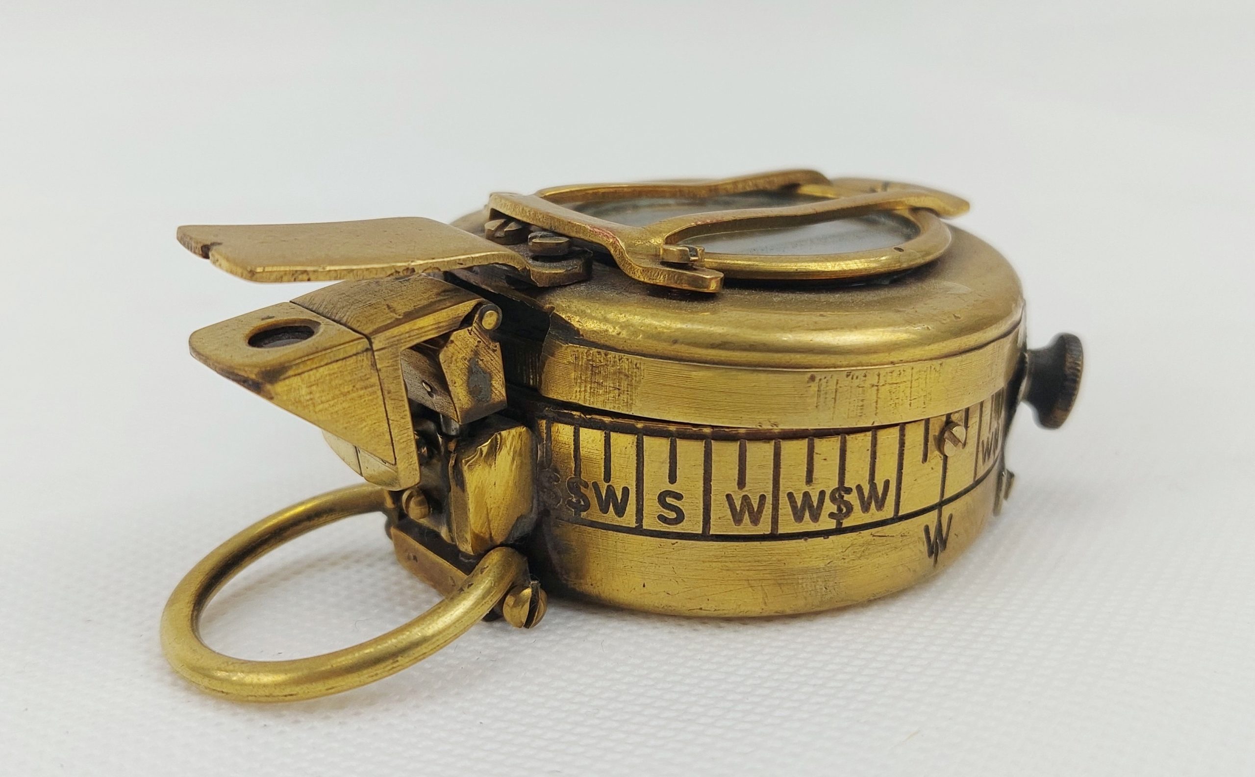1940 MKIII British Prismatic Marching Compass By TG And Co - Image 4