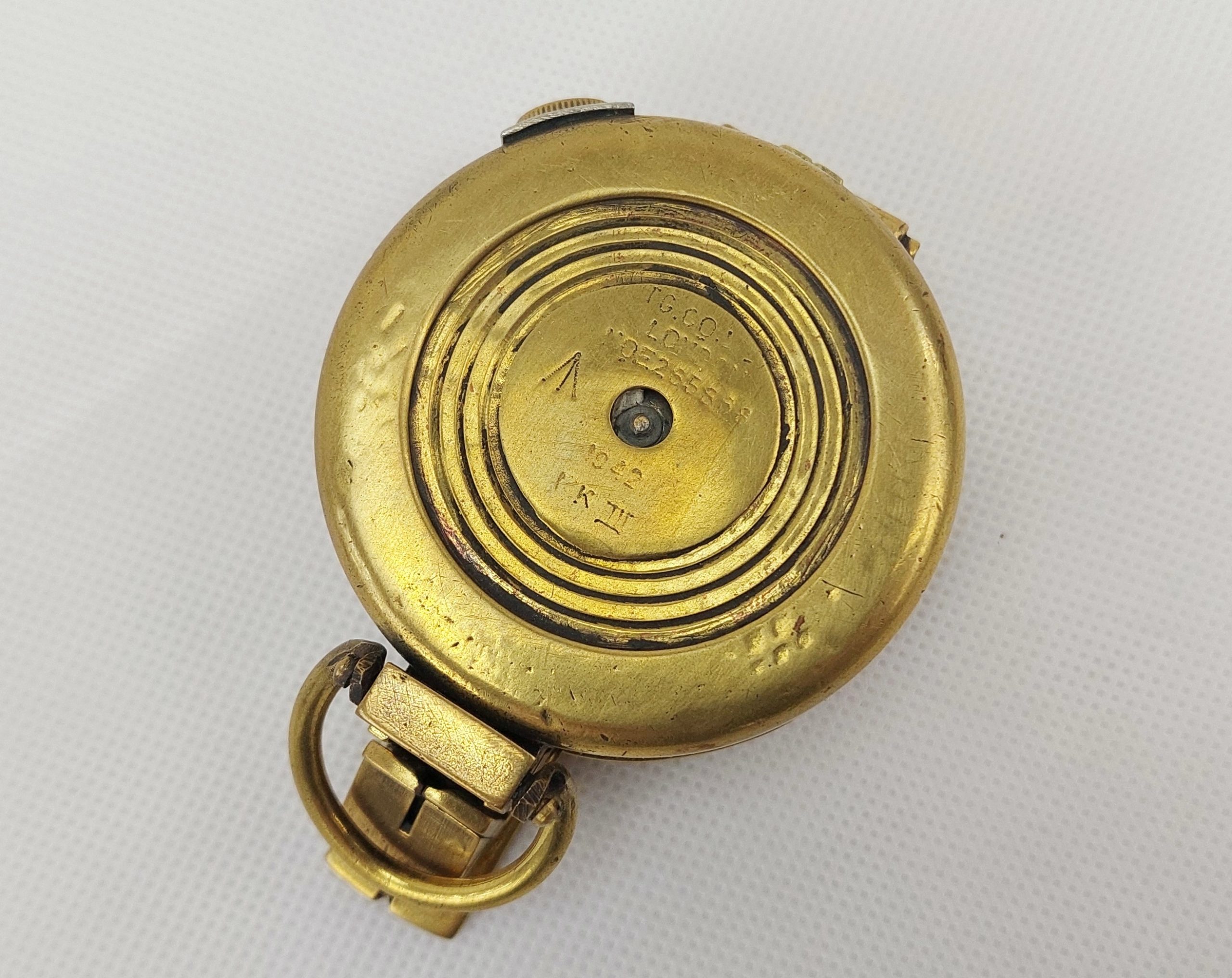 1942 MKIII British Prismatic Marching Compass By TG And Co - Image 3