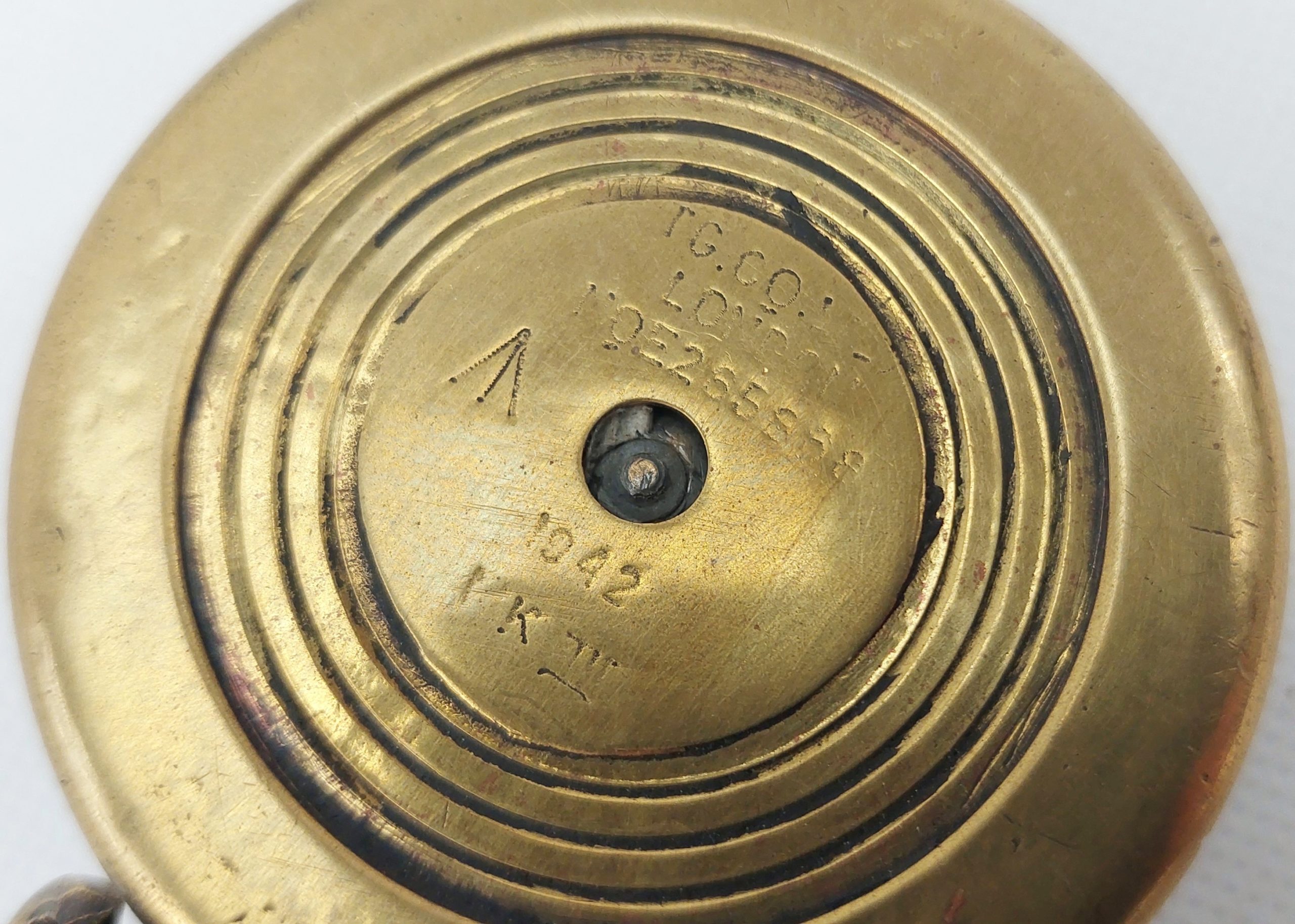 1942 MKIII British Prismatic Marching Compass By TG And Co - Image 2