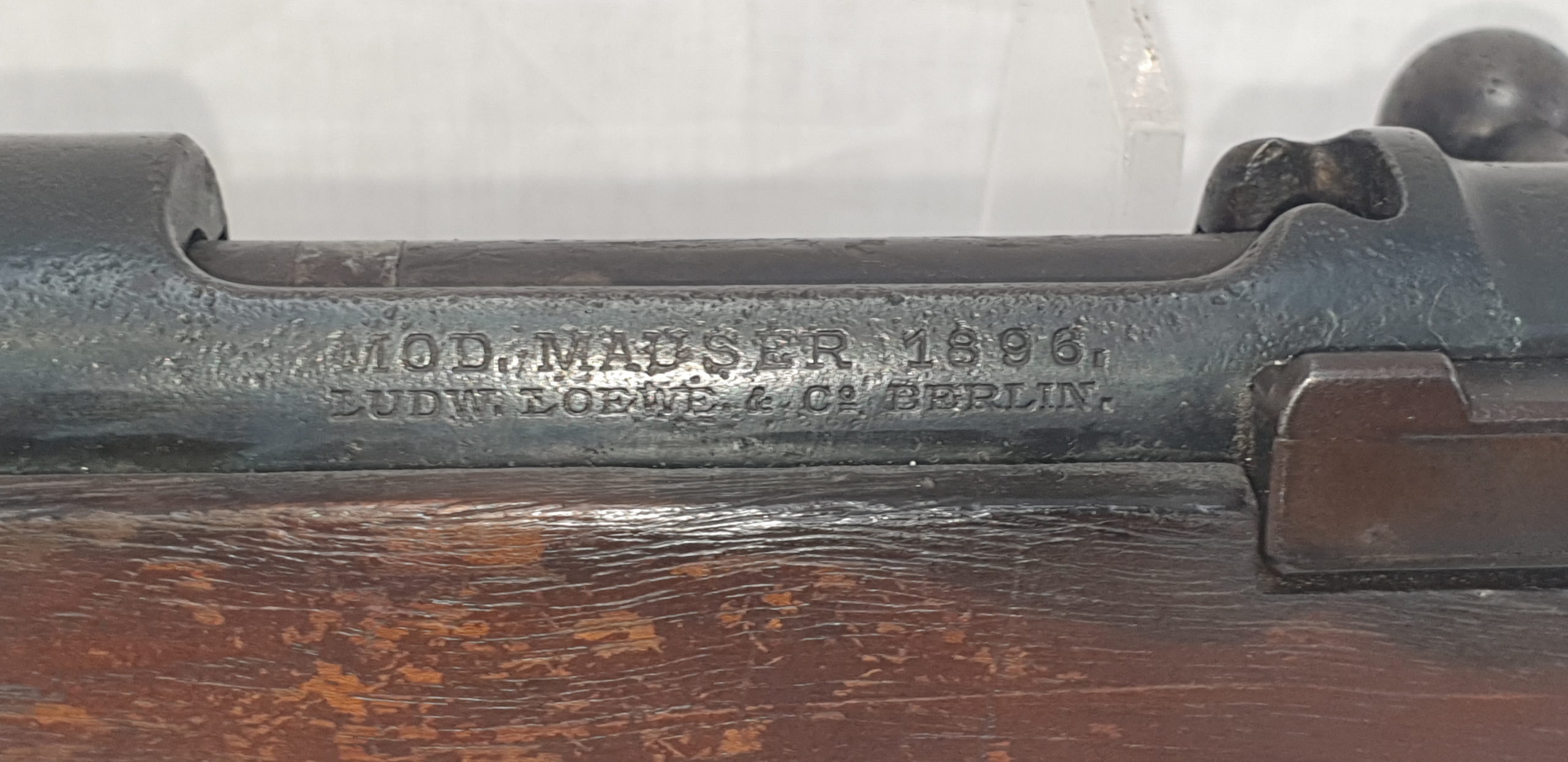 Boer War Era Mauser Mod 1896 Bolt Action Rifle - Deactivated - Image 13