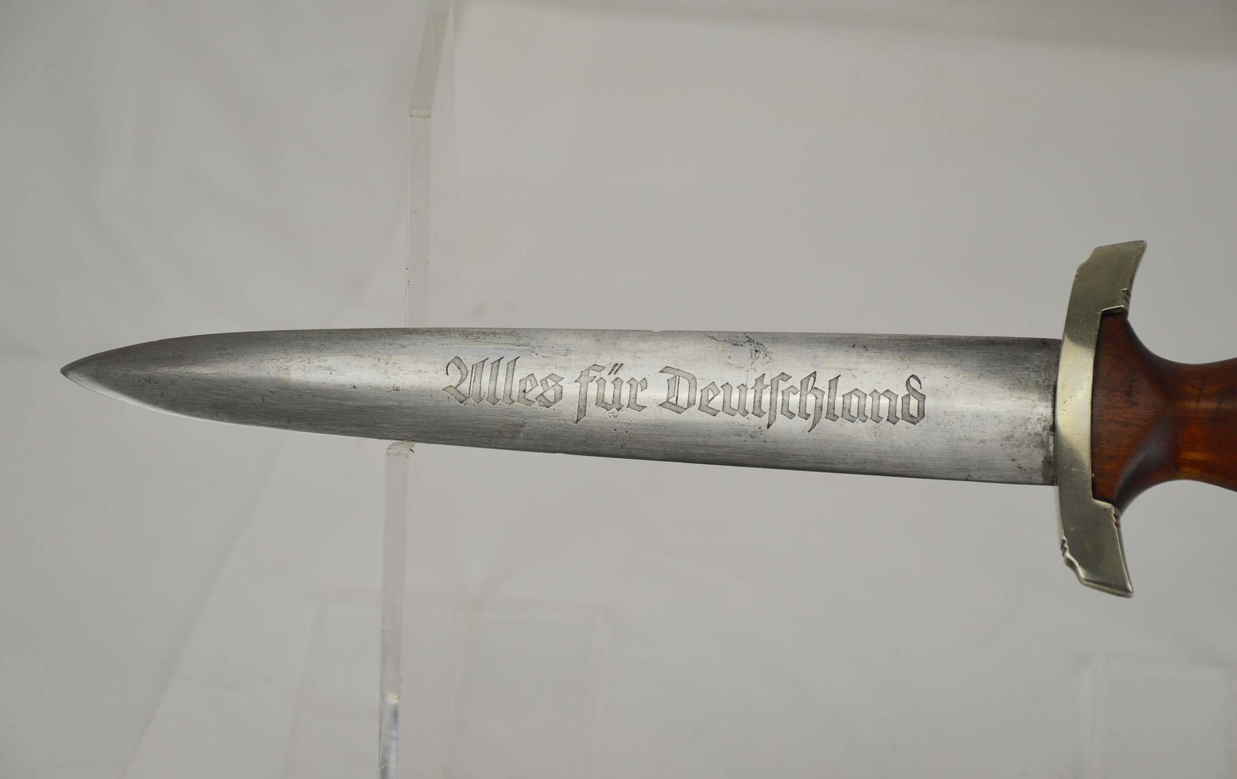 Original WW2 German SA Dagger Ernst Rohm Inscription Removed - Image 11
