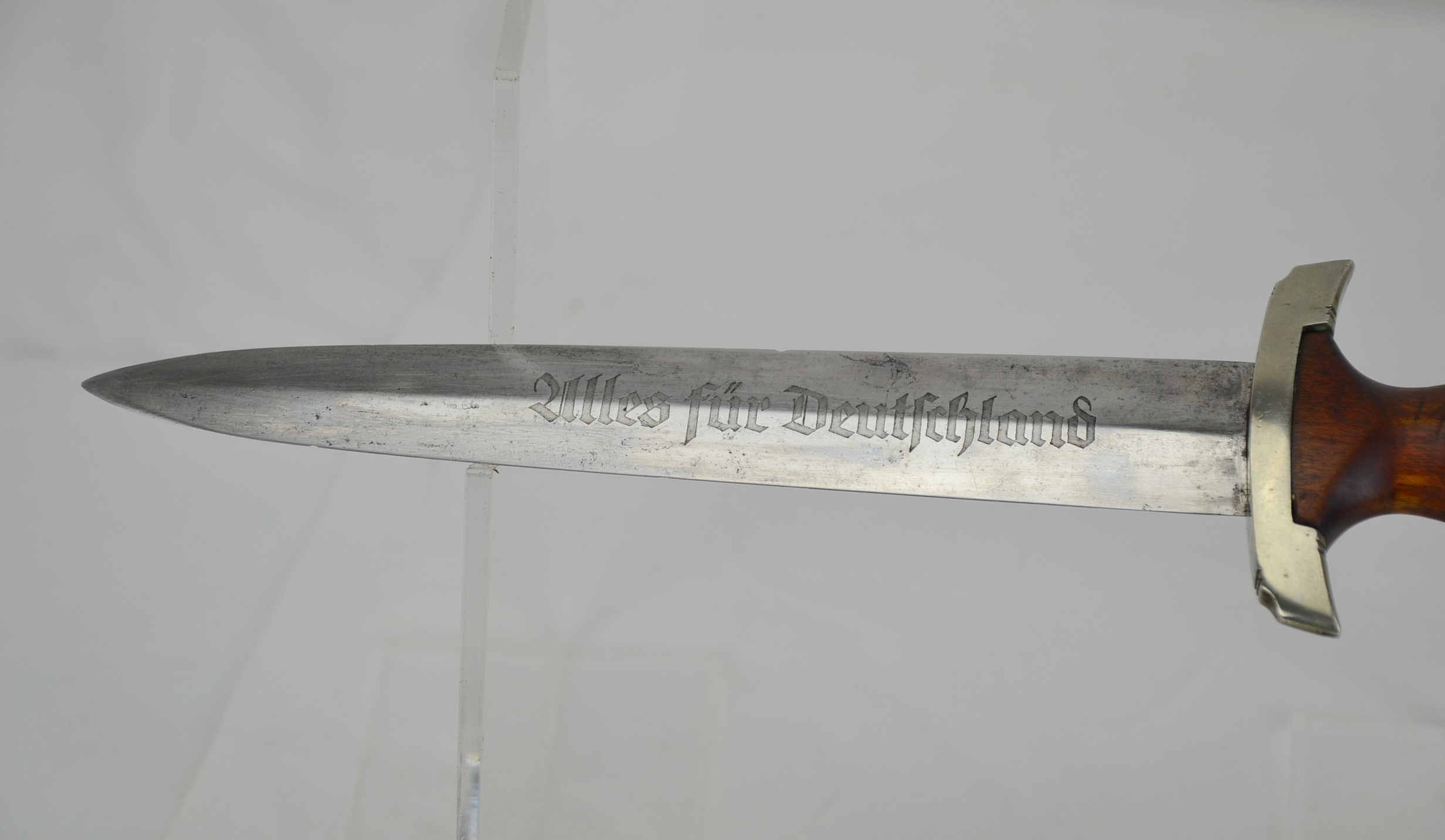 Original WW2 German SA Dagger Ernst Rohm Inscription Removed - Image 10