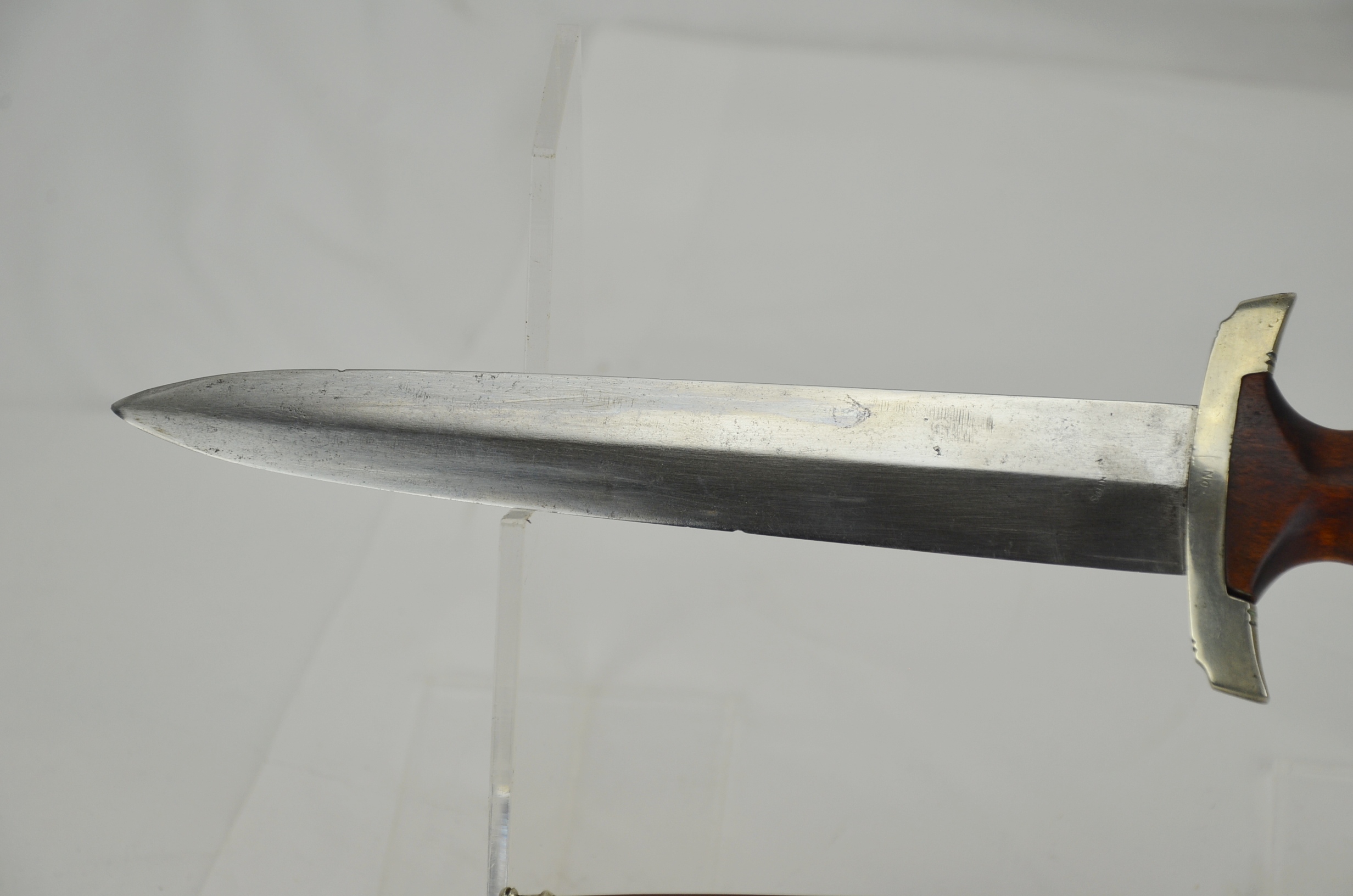 Original WW2 German SA Dagger Ernst Rohm Inscription Removed - Image 9