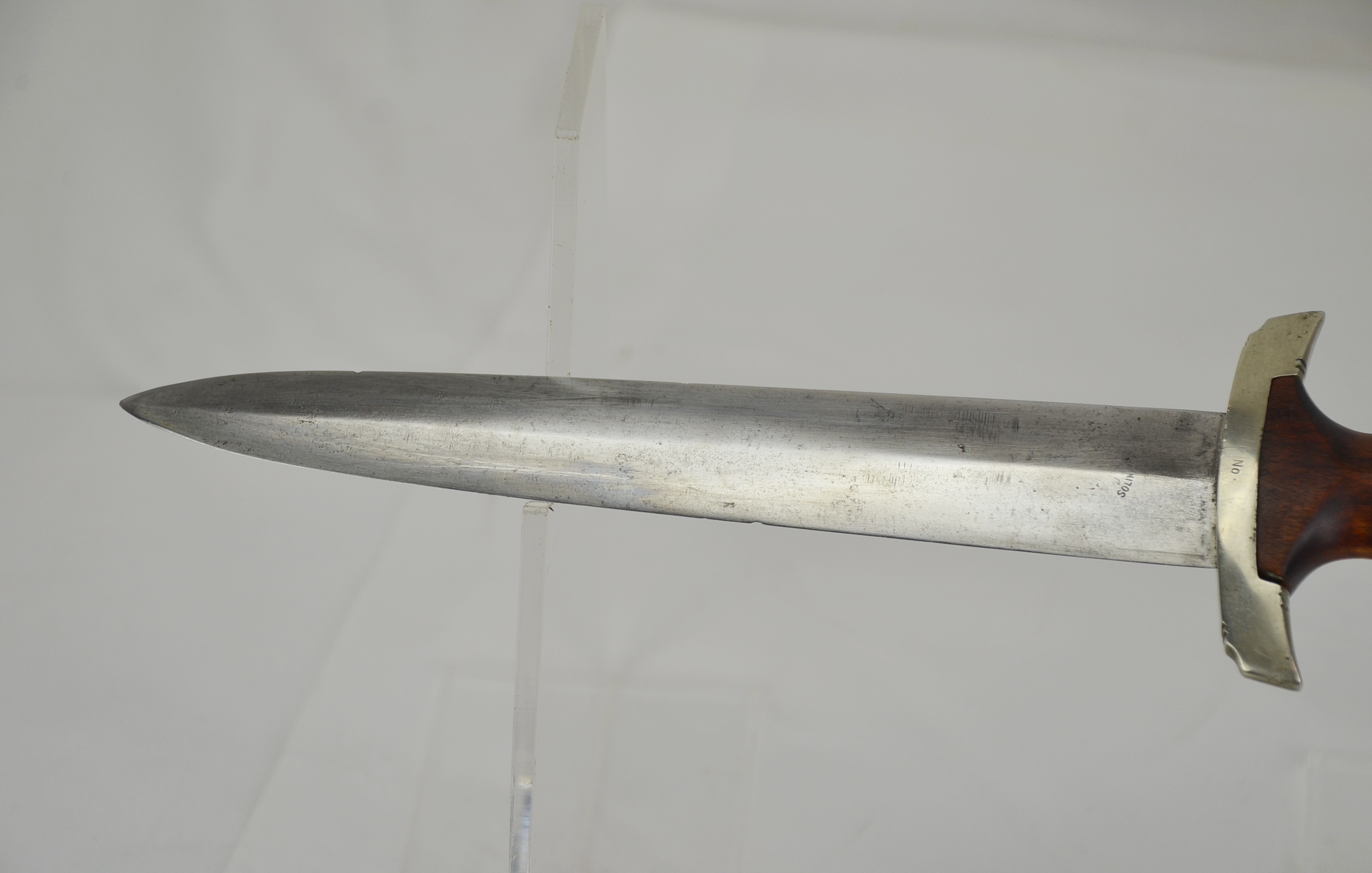 Original WW2 German SA Dagger Ernst Rohm Inscription Removed - Image 8