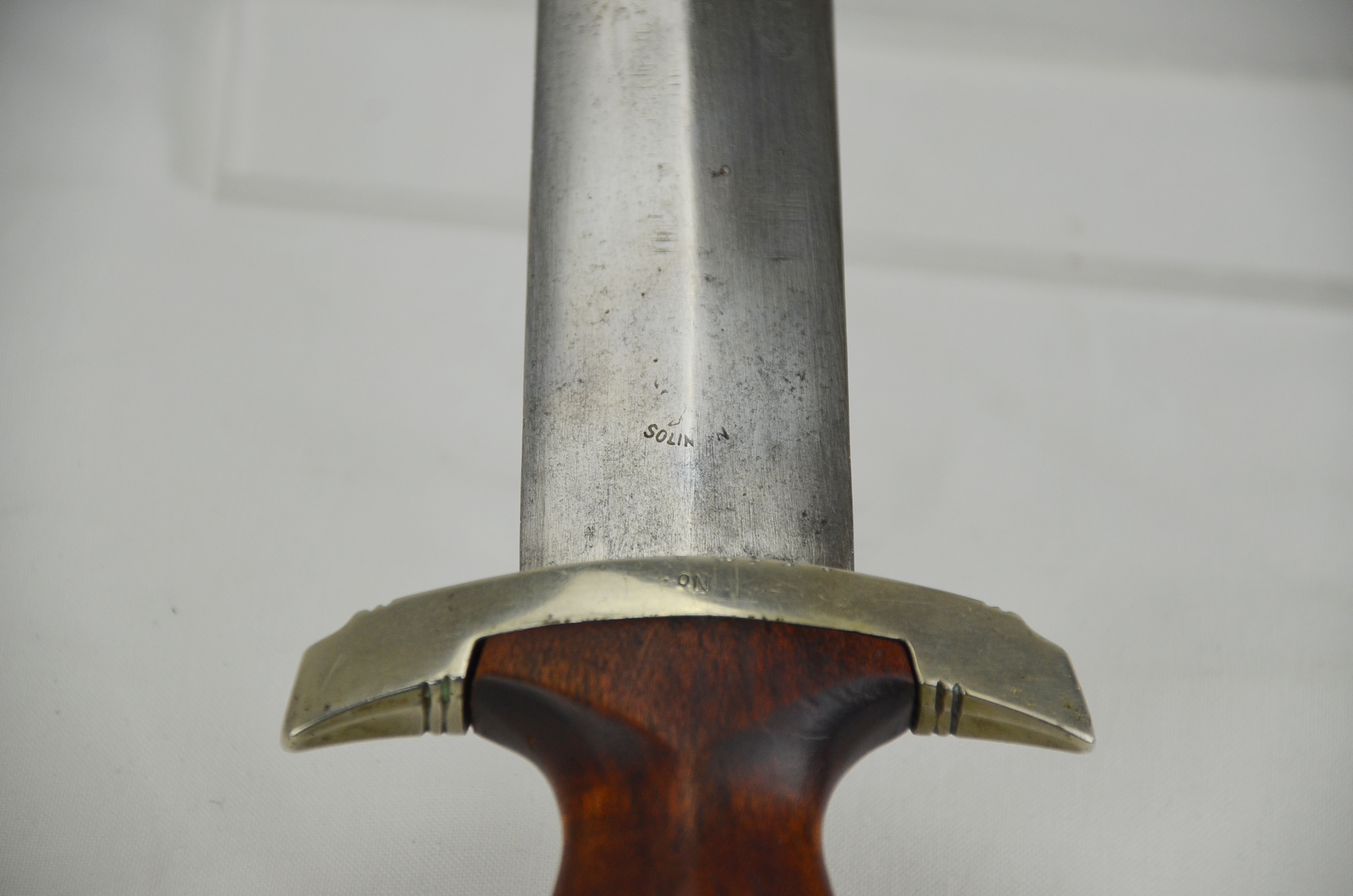 Original WW2 German SA Dagger Ernst Rohm Inscription Removed - Image 6