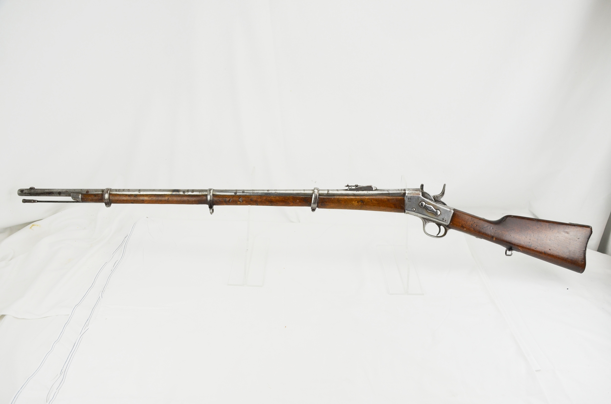Deactivated Egyptian Remington Falling Block Rifle