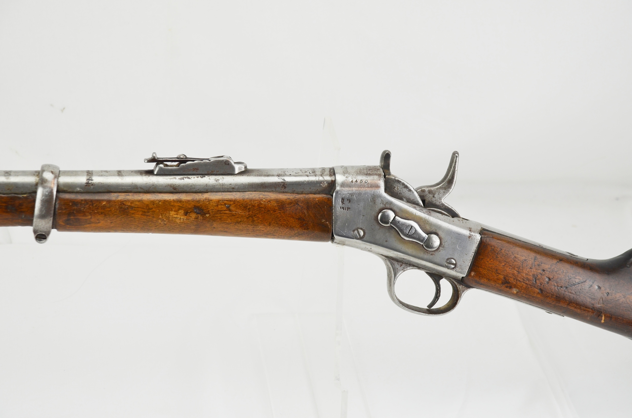 Deactivated Egyptian Remington Falling Block Rifle - Image 3