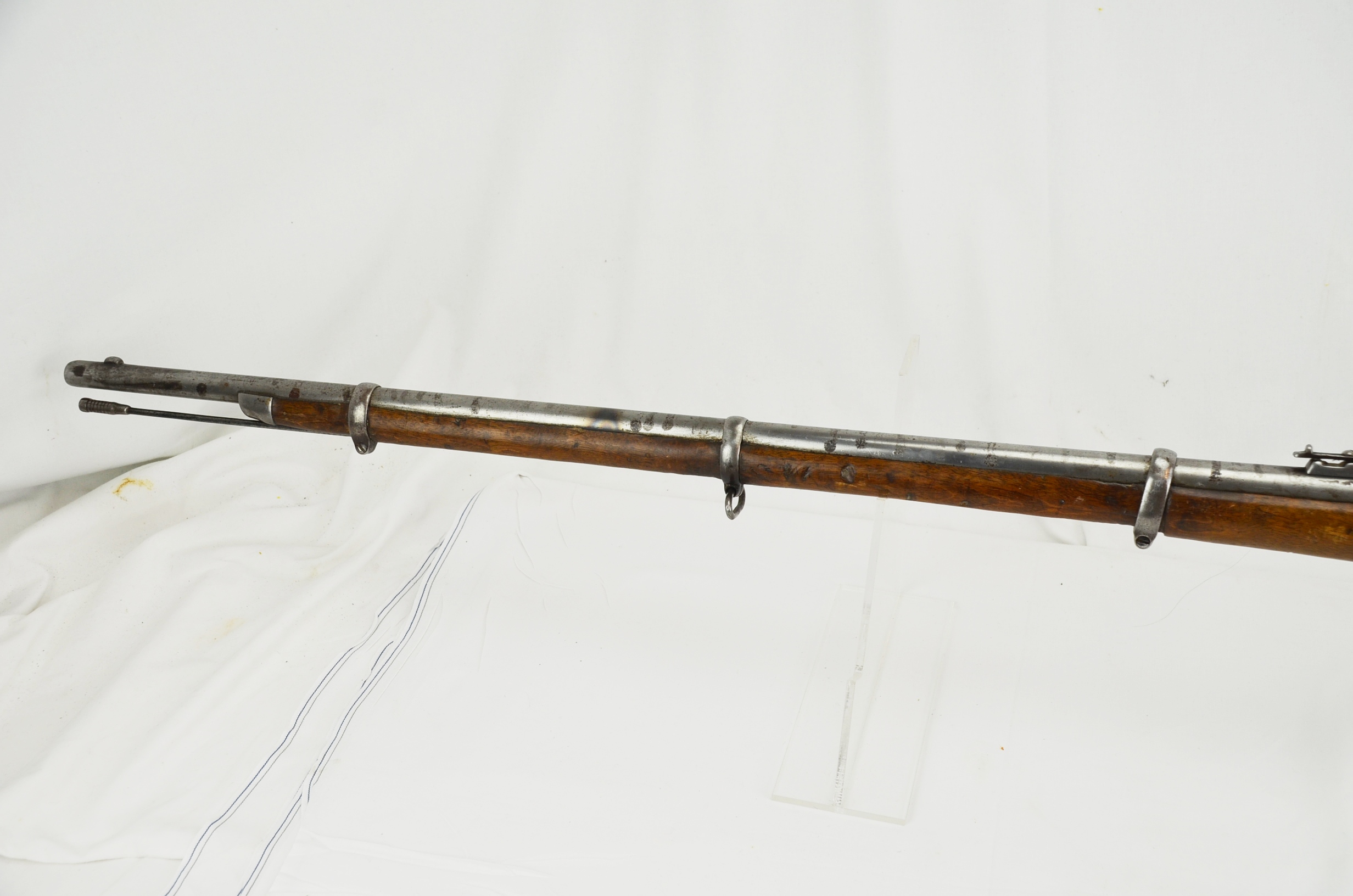 Deactivated Egyptian Remington Falling Block Rifle - Image 4