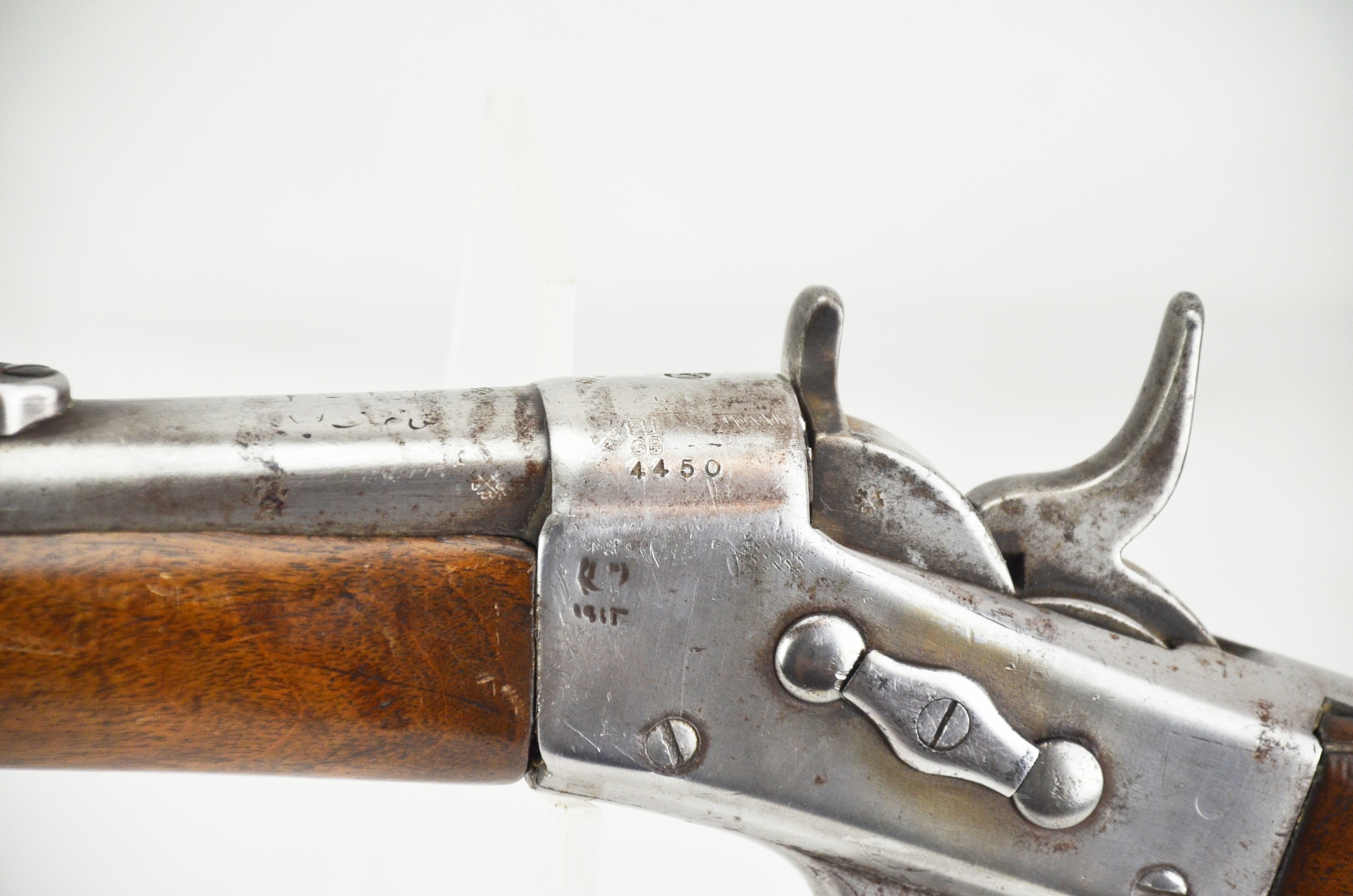 Deactivated Egyptian Remington Falling Block Rifle - Image 5
