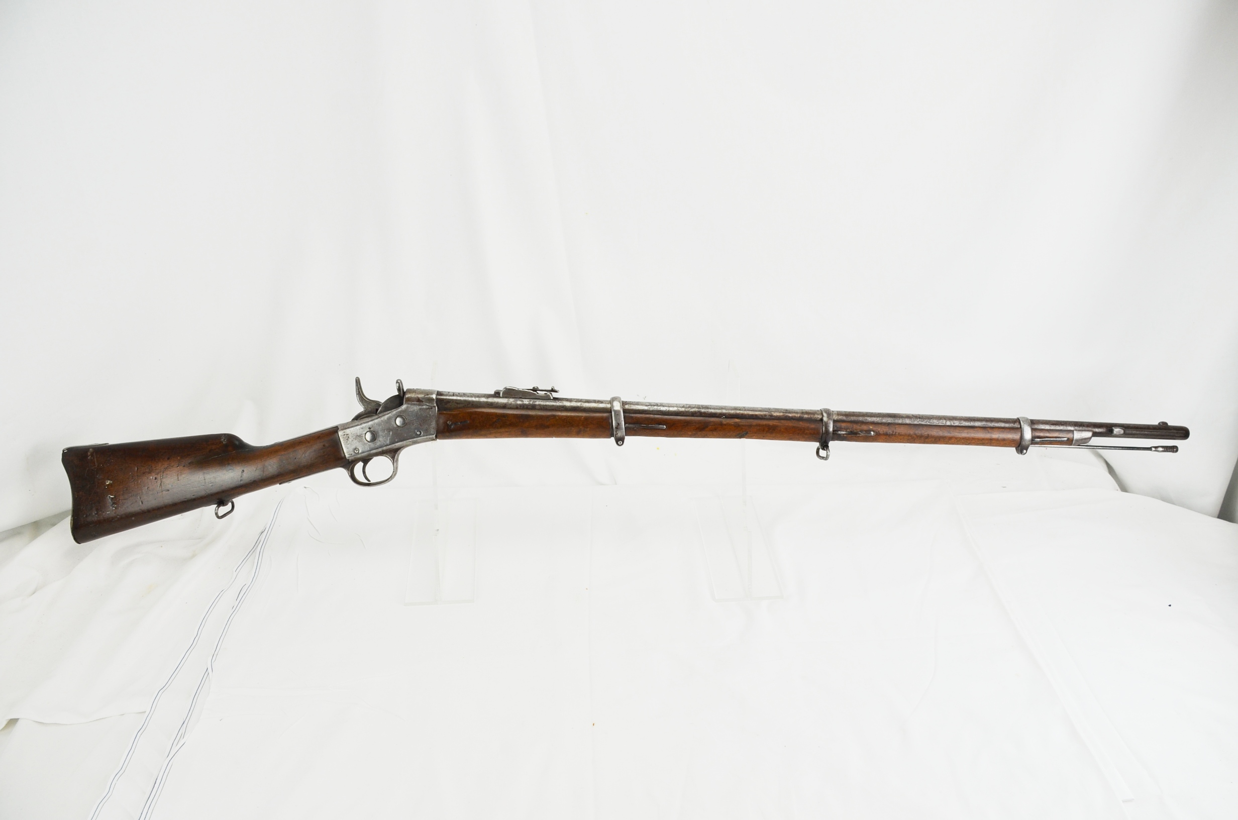 Deactivated Egyptian Remington Falling Block Rifle - Image 6