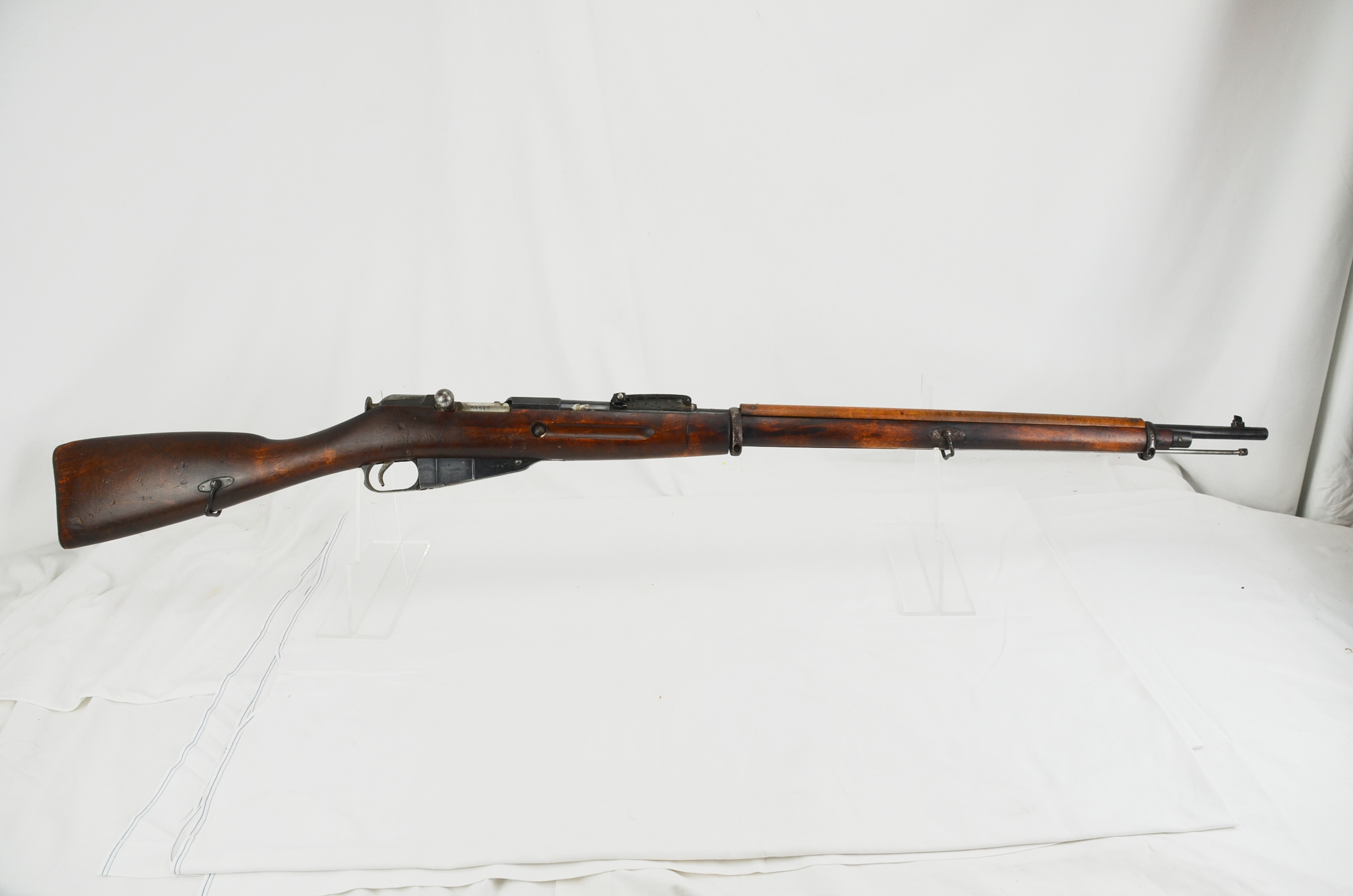 WW2 Soviet 1941 Dated Russian Soviet M1891 Mosin Nagant Rifle - Deactivated