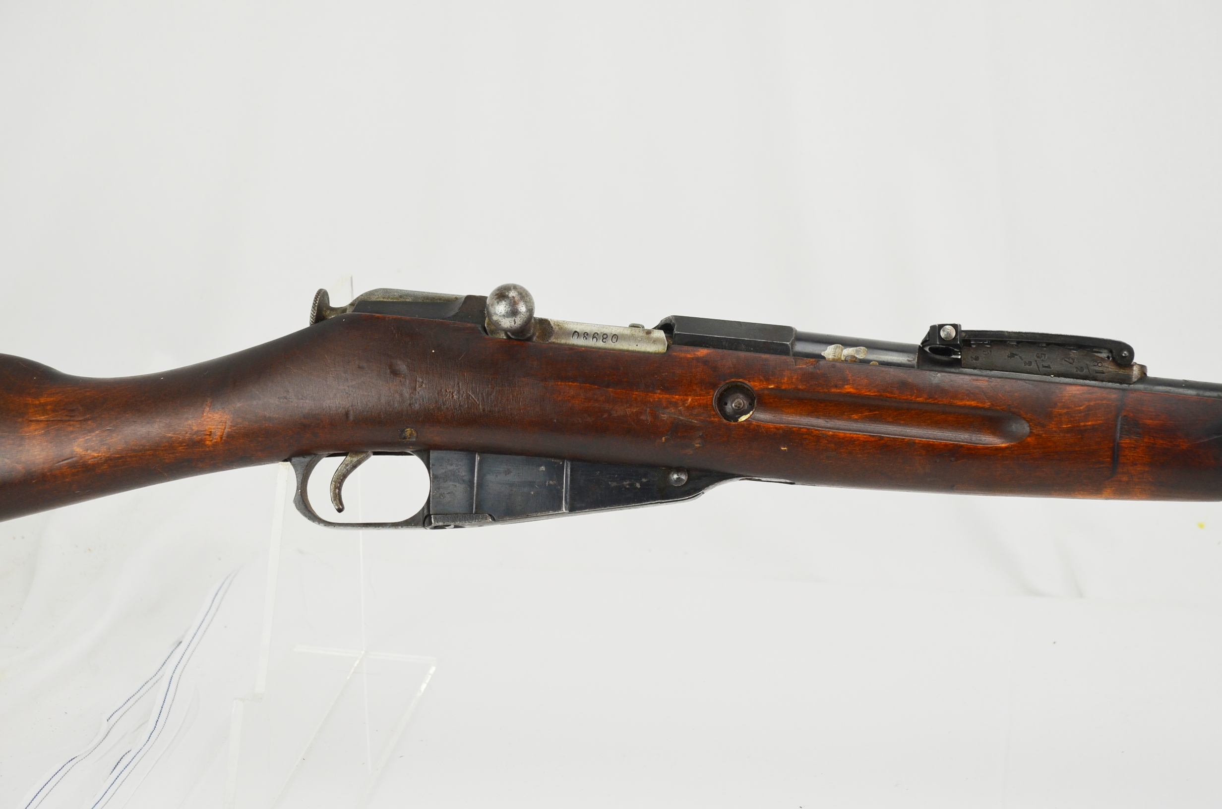 WW2 Soviet 1941 Dated Russian Soviet M1891 Mosin Nagant Rifle - Deactivated - Image 11