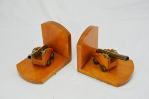 Decorative Cannon Bookends