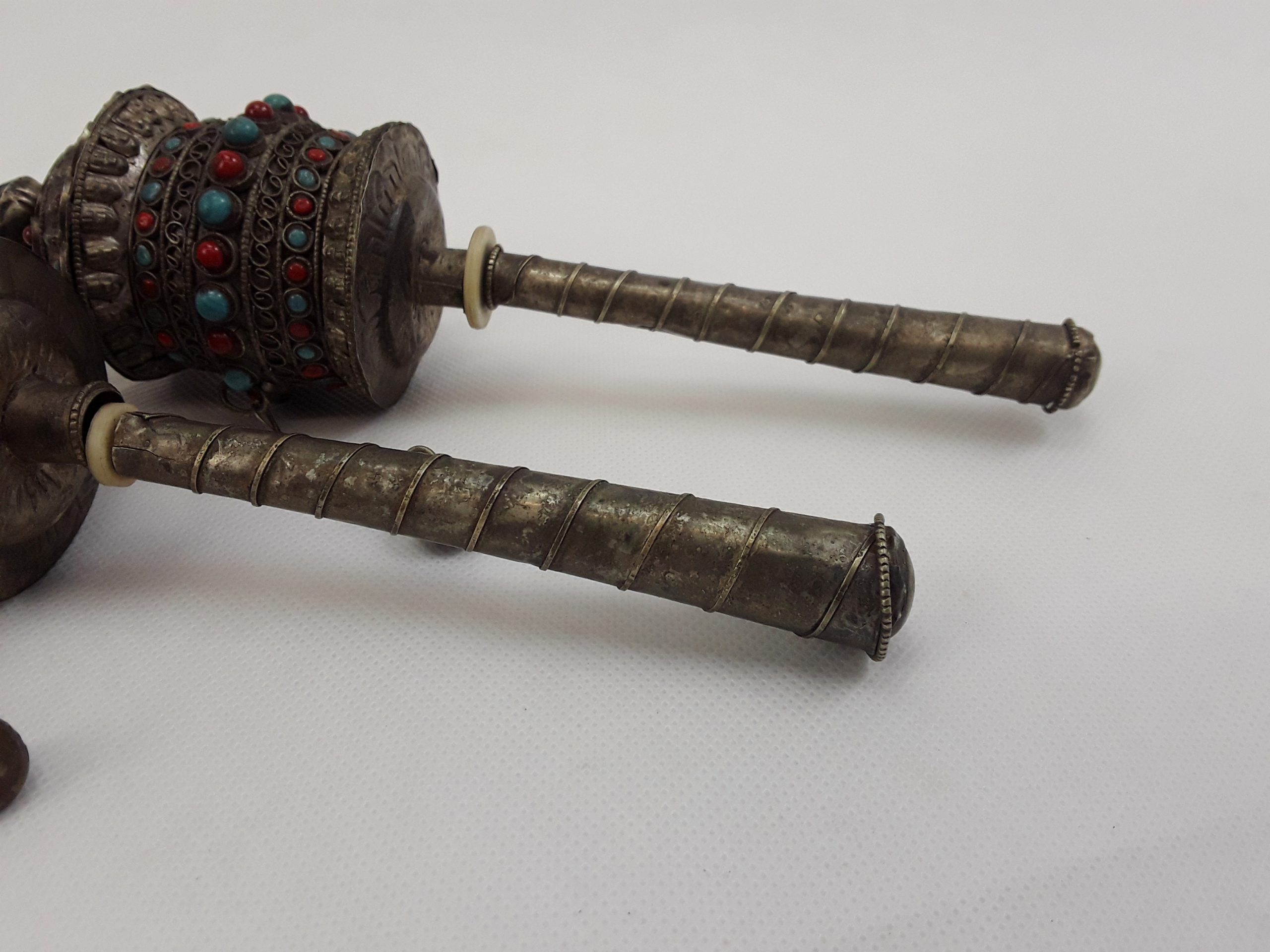 Early 20th Century Tibetan Prayer Wheels - Image 6