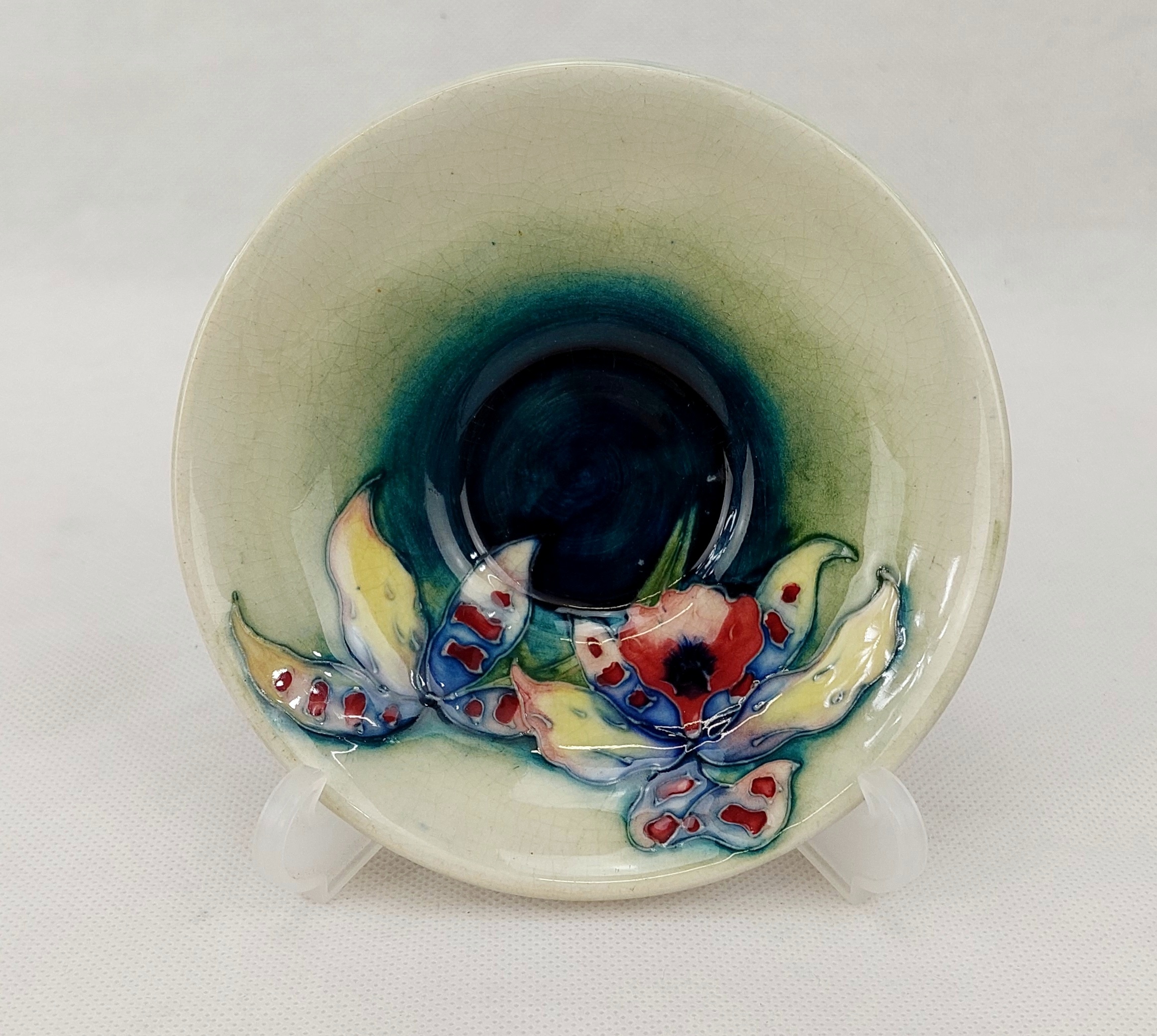 Early 20th Century William Moorcroft Spring Flowers Saucer*