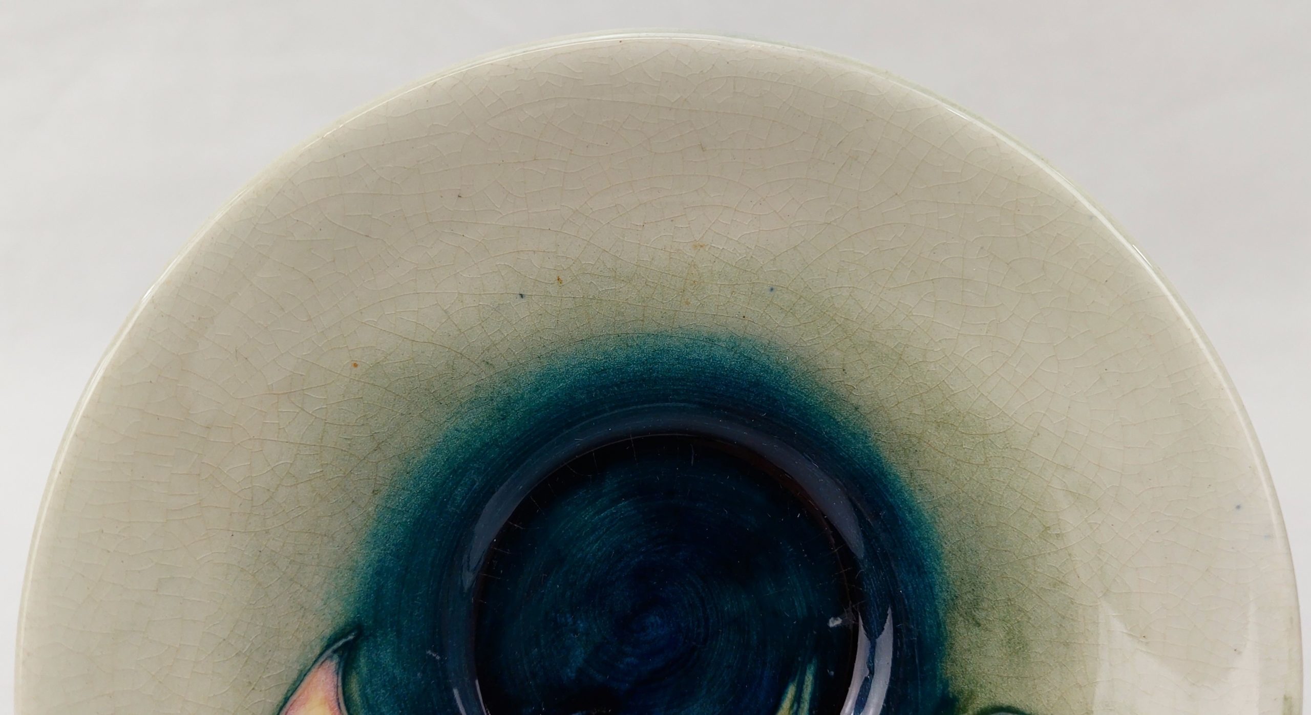 Early 20th Century William Moorcroft Spring Flowers Saucer* - Image 5