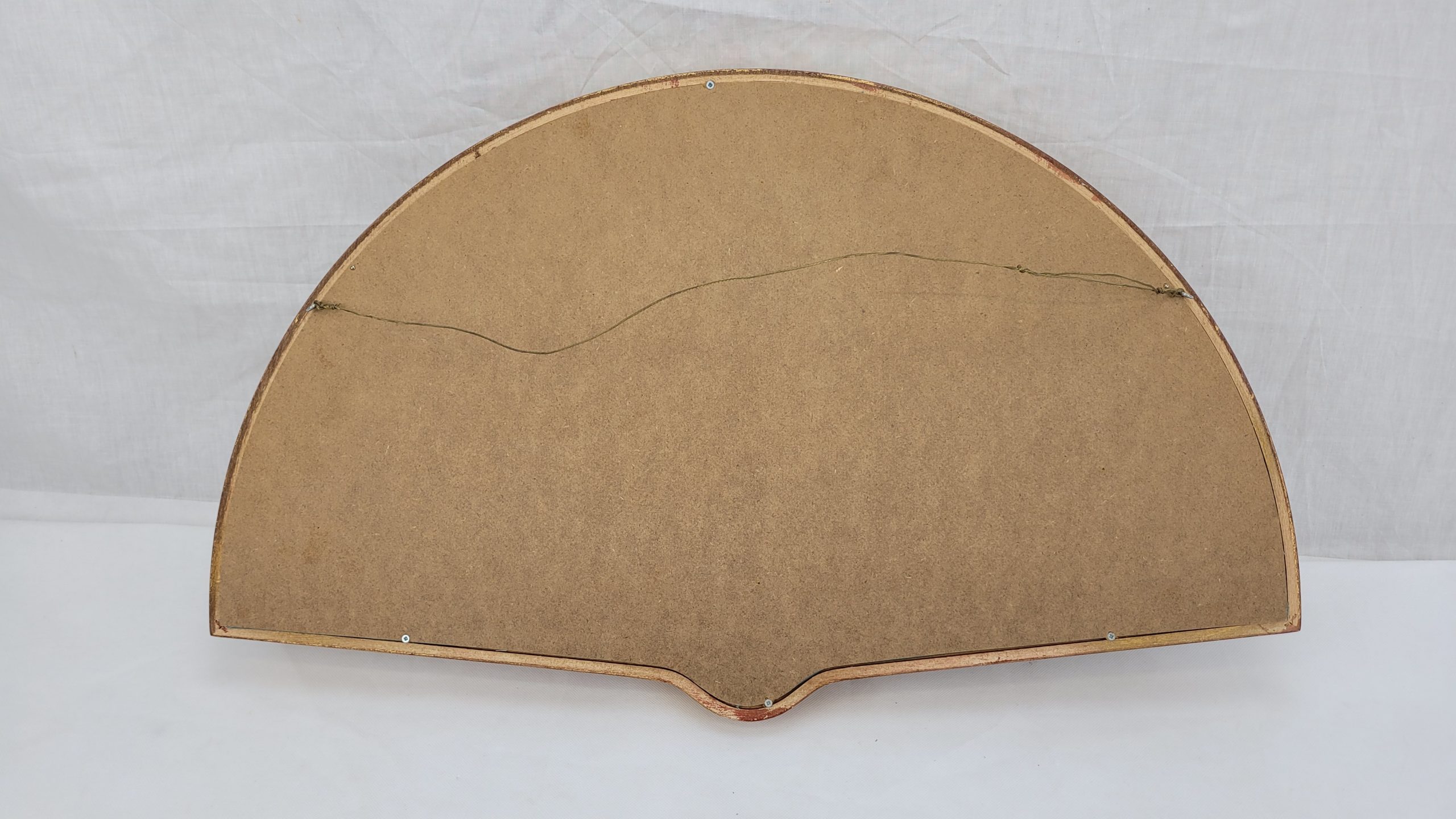 Framed French Artist Eugene Jules Eudes Mother Of Pearl And Lace Fan - Image 8