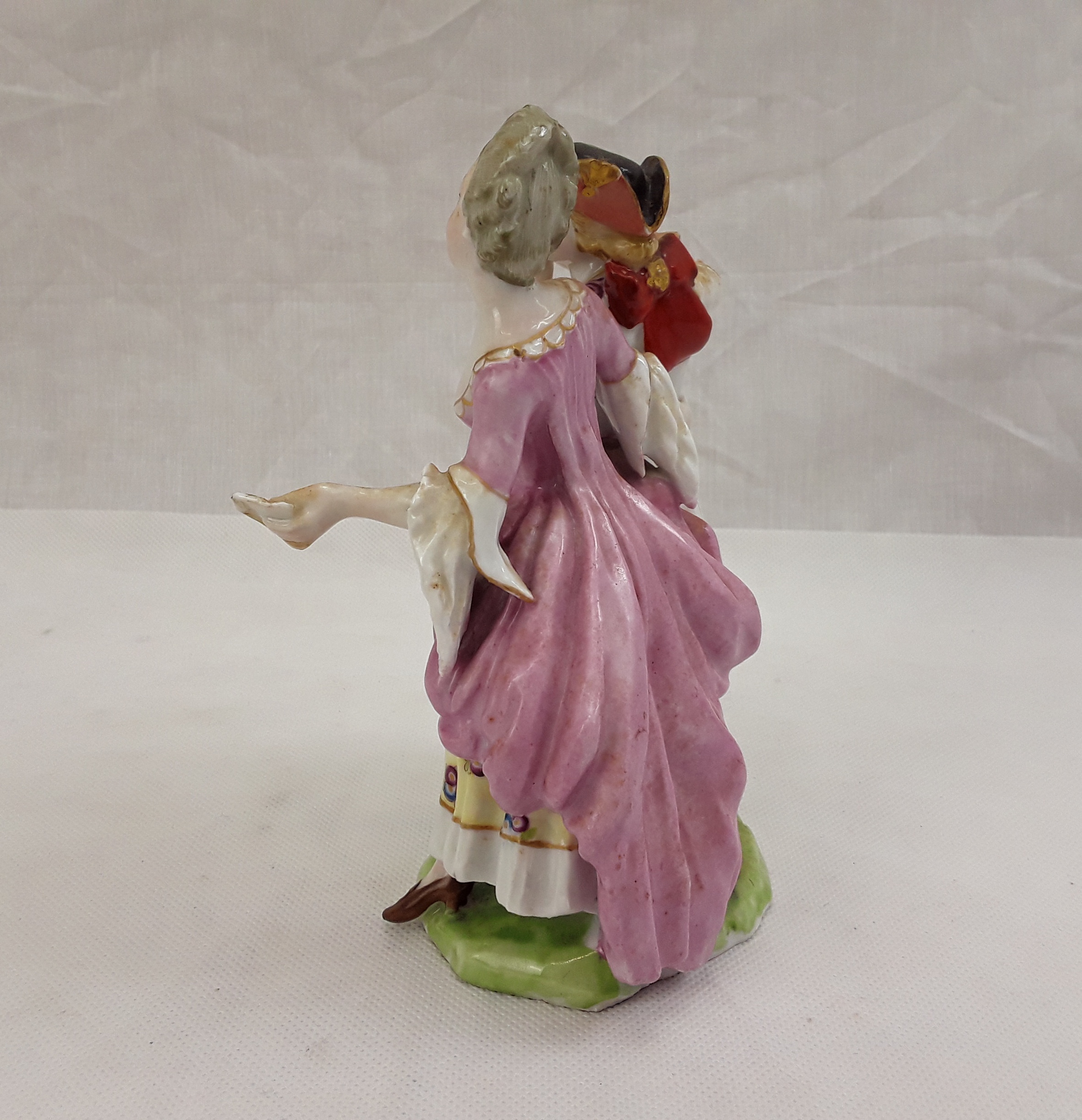 Frankenthal 1762 To 1799 Porcelain Figurine Group Of A Male Musician And A Female Holding Sheet Music - Image 11