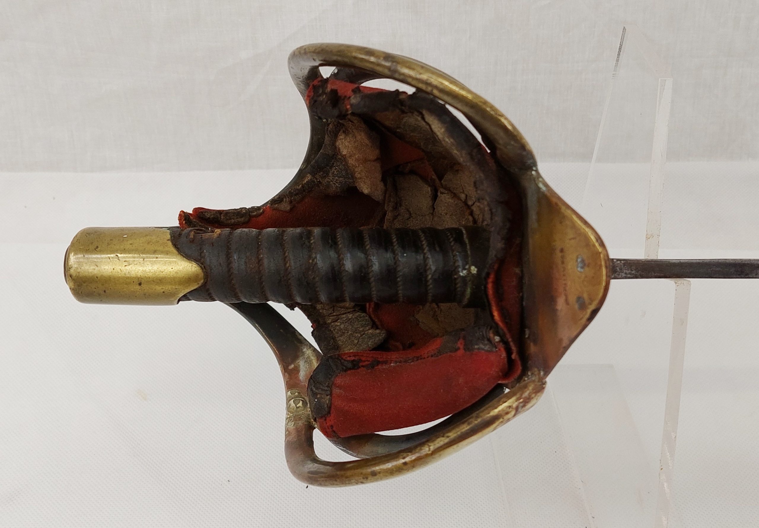 French Imperial Guard Circa 1806 Basket Hilted Sword - Image 16