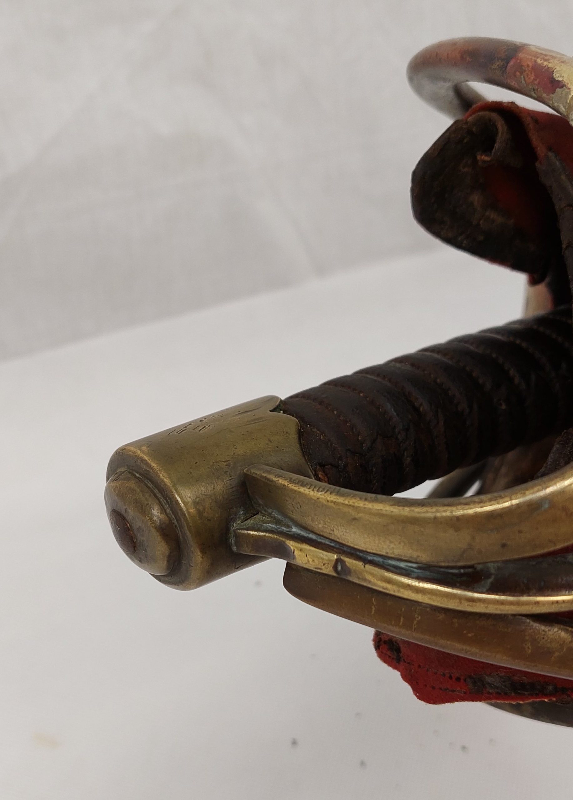 French Imperial Guard Circa 1806 Basket Hilted Sword - Image 11