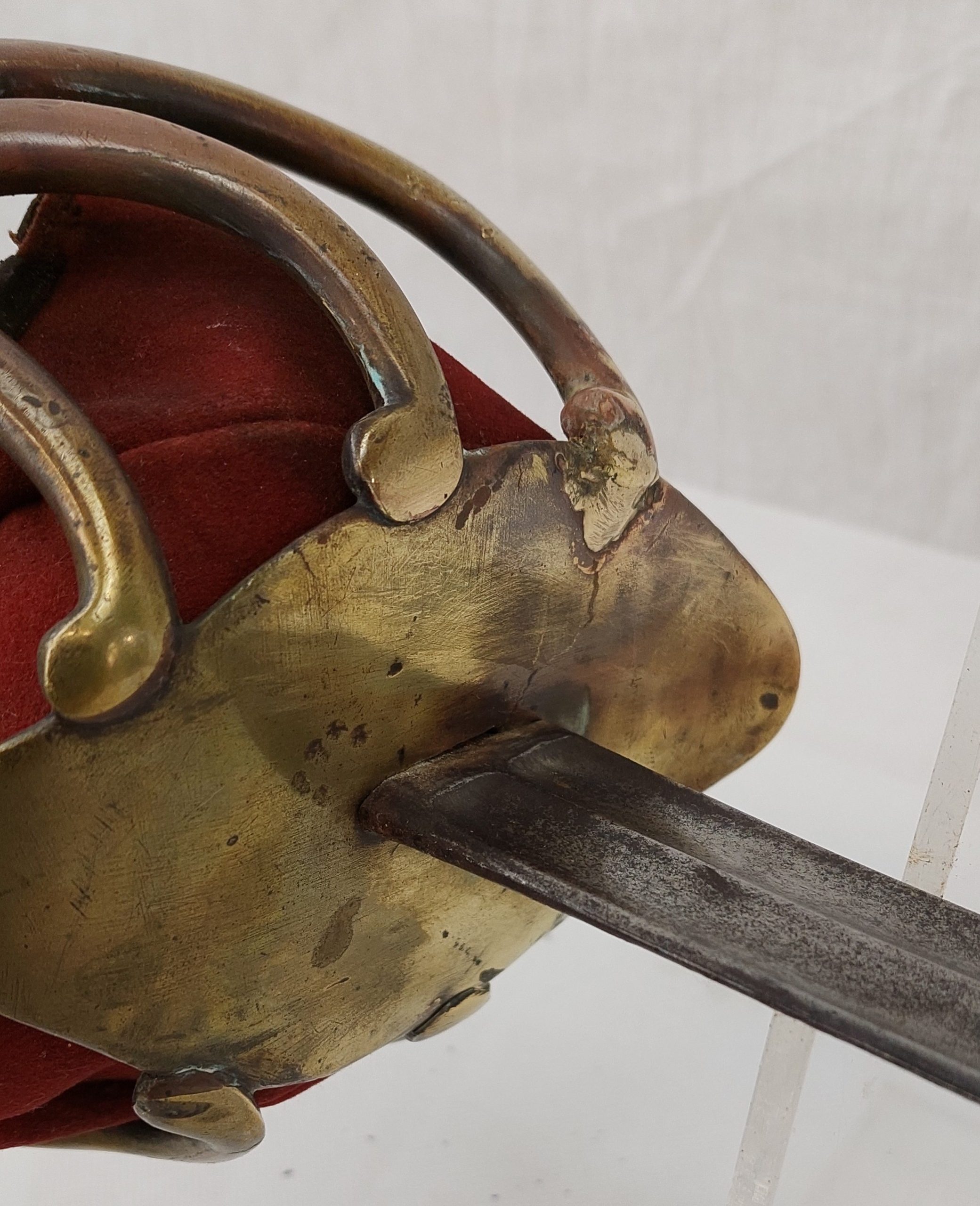 French Imperial Guard Circa 1806 Basket Hilted Sword - Image 10