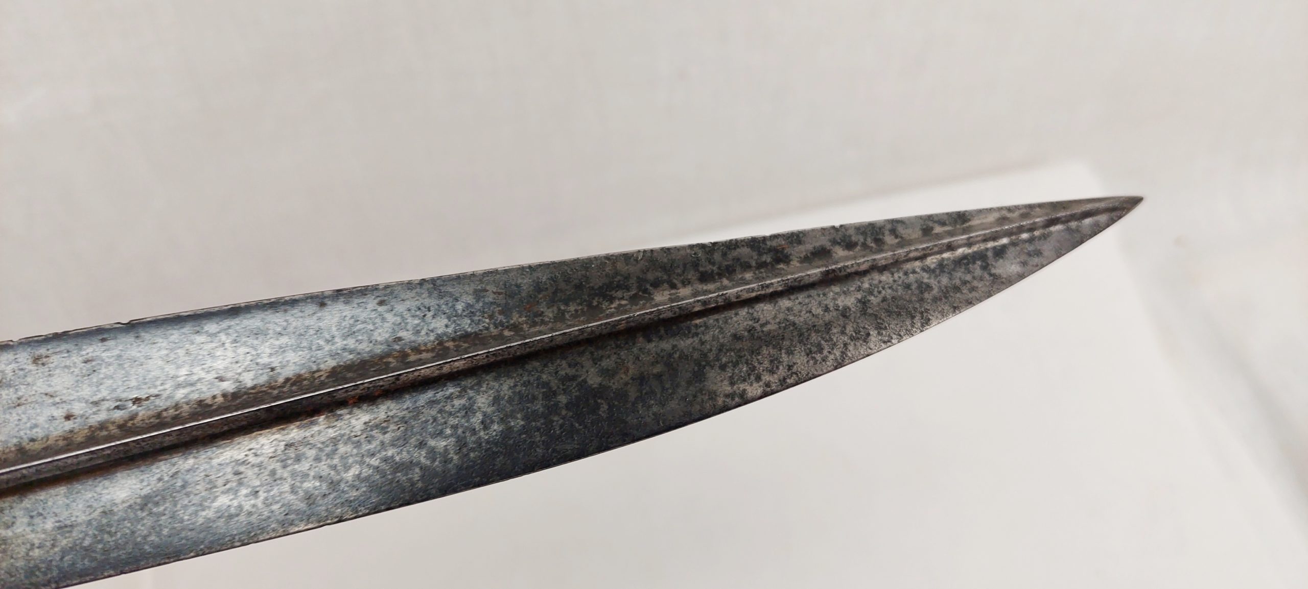 Good Early 1827 Pattern Royal Navy Officers Pipeback Sword In Untouched Order - Image 12