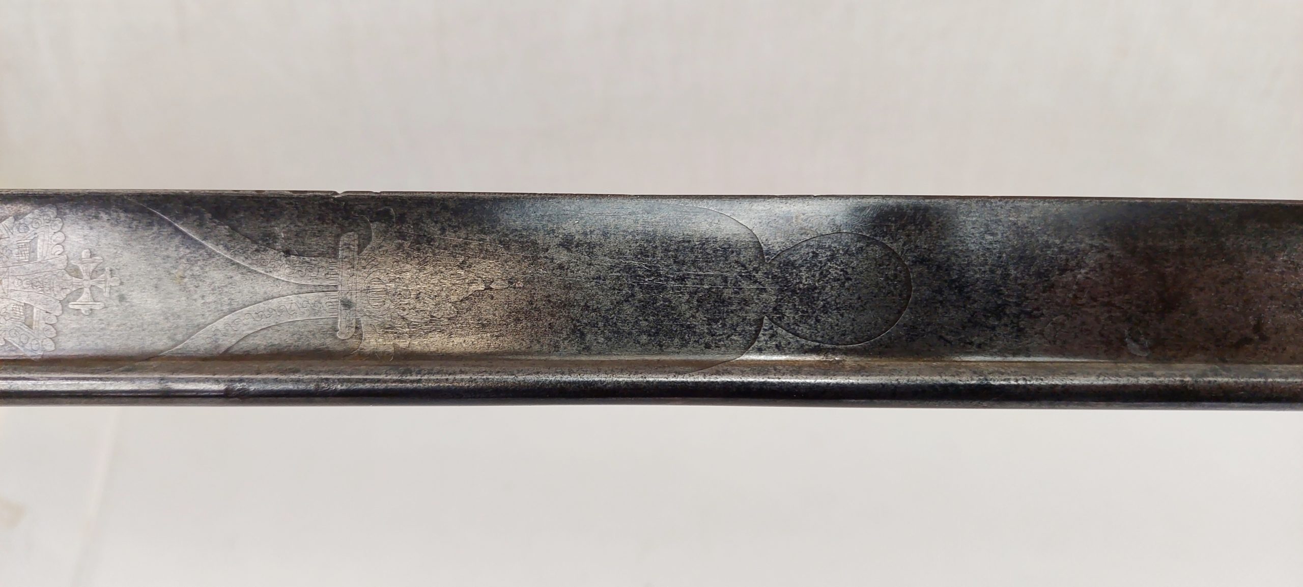 Good Early 1827 Pattern Royal Navy Officers Pipeback Sword In Untouched Order - Image 9
