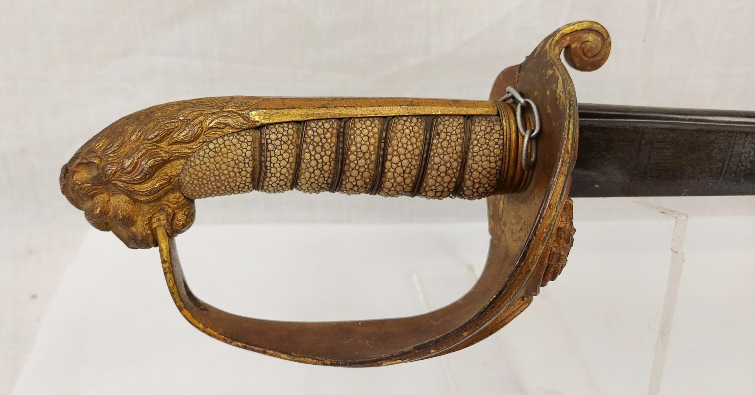 Good Early 1827 Pattern Royal Navy Officers Pipeback Sword In Untouched Order - Image 6