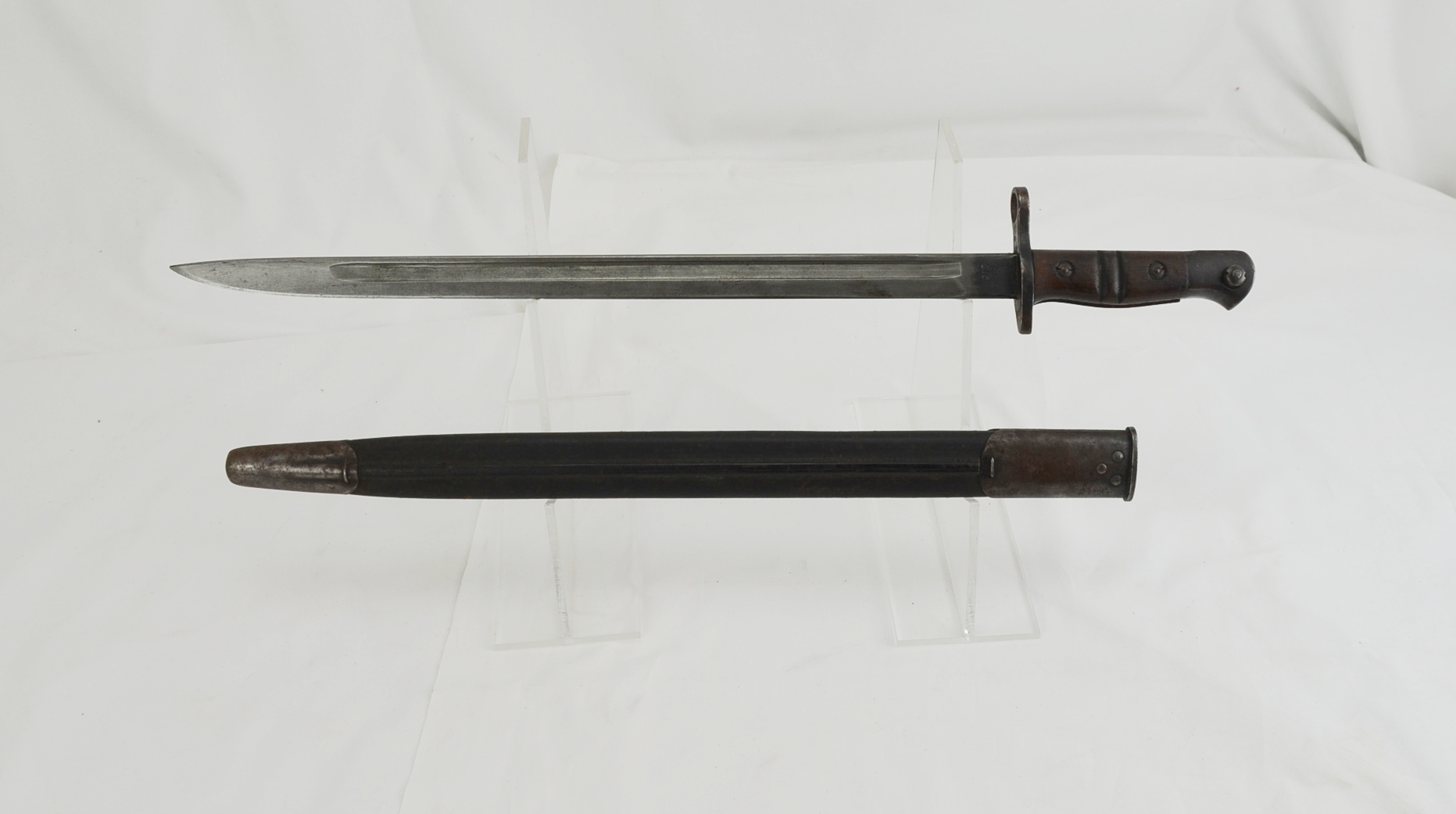 Original British WW1 1913 Pattern Mk1 Remington Bayonet - Image 11