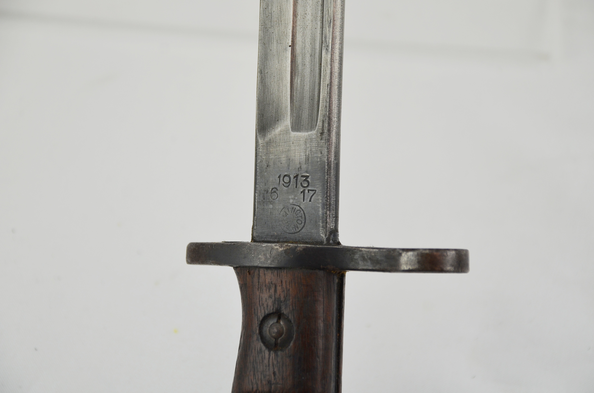 Original British WW1 1913 Pattern Mk1 Remington Bayonet - Image 9