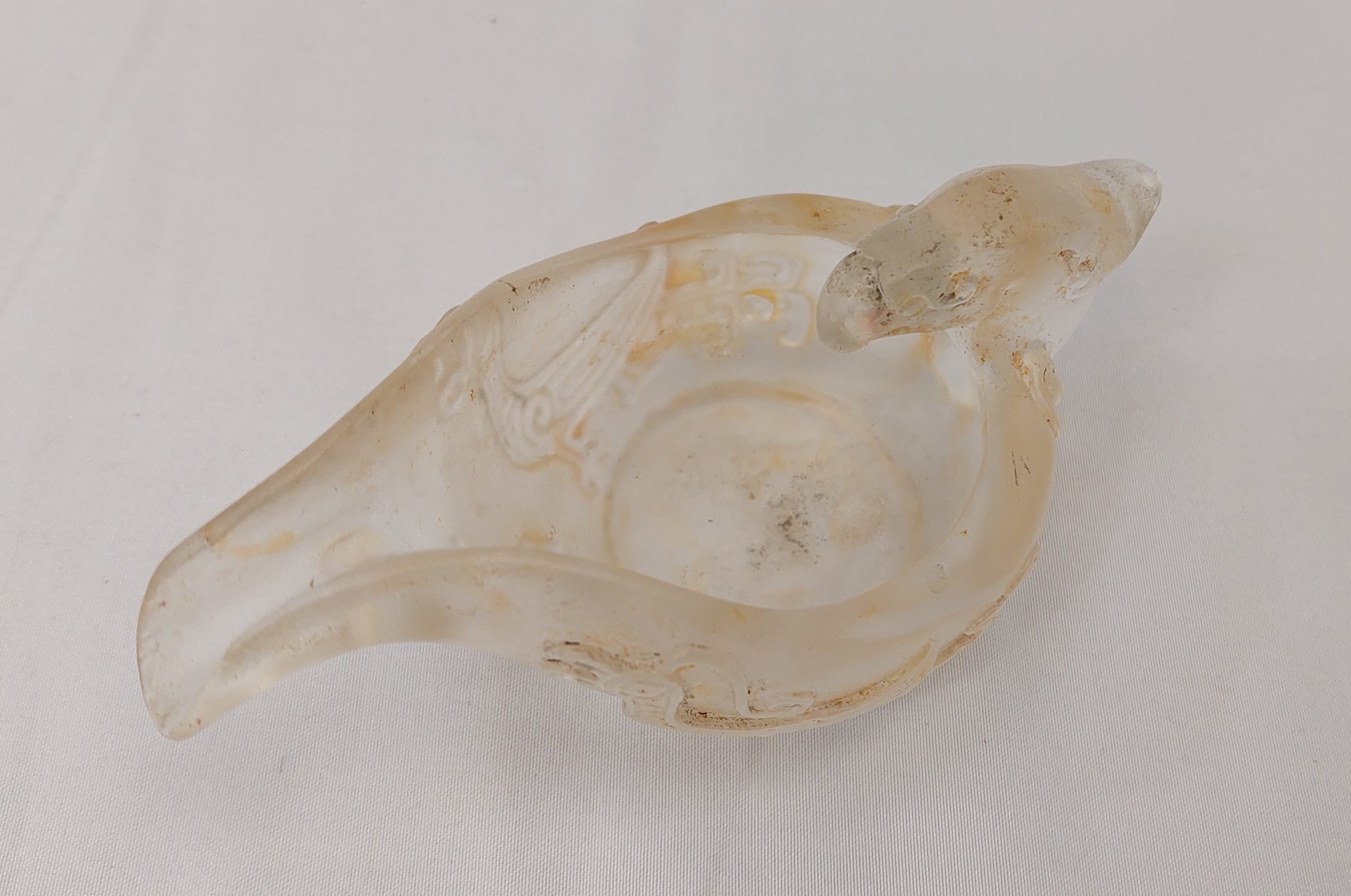 Late 19th Century Chinese Rock Crystal Libation Cup - Image 6