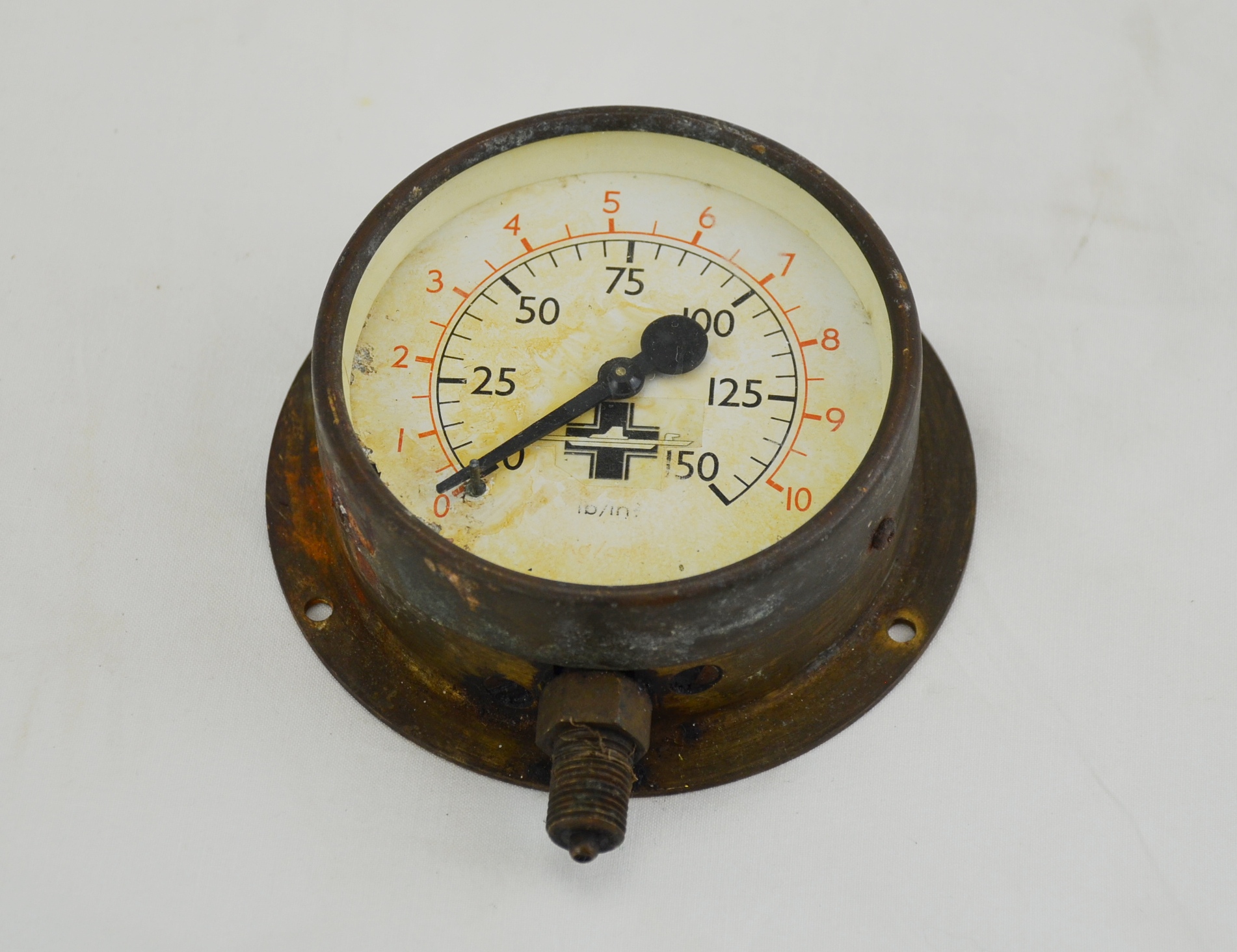 Original WW2 German U-boat Pressure Gauge