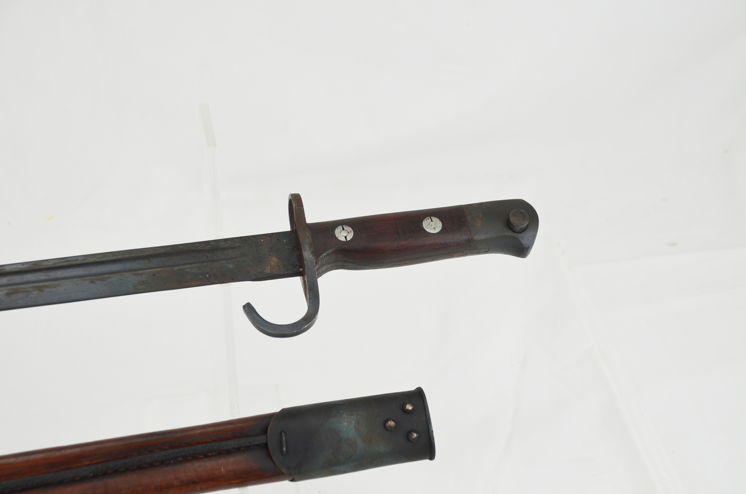 1907 Pattern Mk 1 Hooked Quillon Bayonet Copy - Image 6