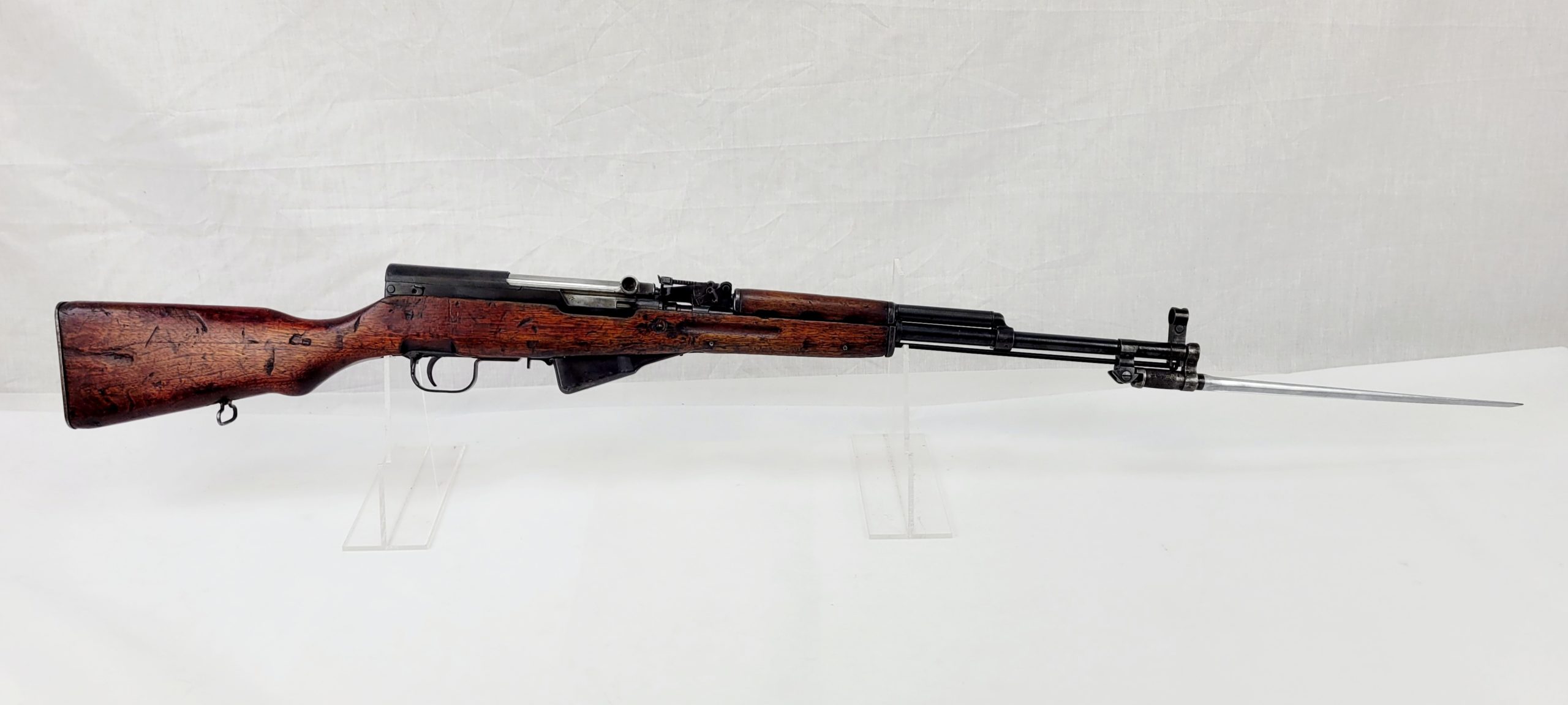 Korean War Era Chinese Made SKS Semi-Automatic Rifle & Bayonet
