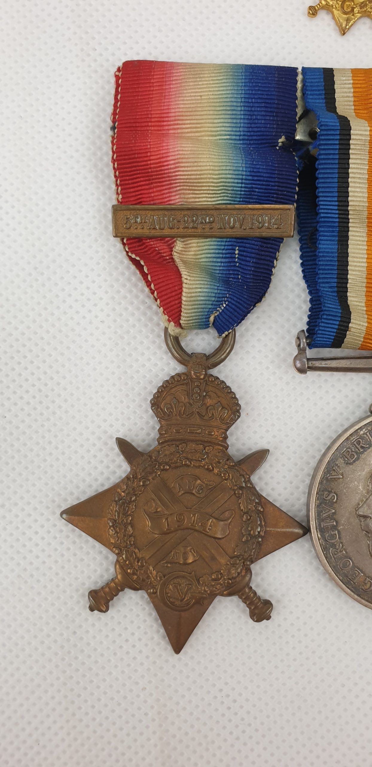 Low Numbered Private A. Churchman 12th Lancers WW1 1914 Mons Trio, Miniatures And Belgian Croix De Guerre - Image 5