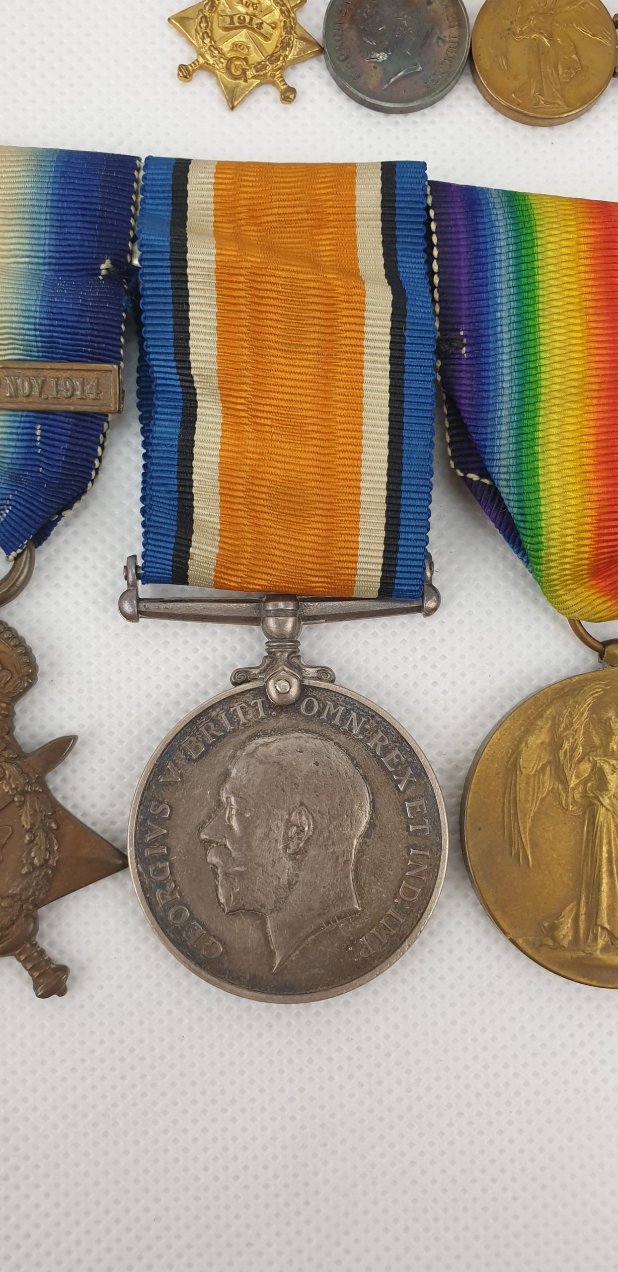 Low Numbered Private A. Churchman 12th Lancers WW1 1914 Mons Trio, Miniatures And Belgian Croix De Guerre - Image 7