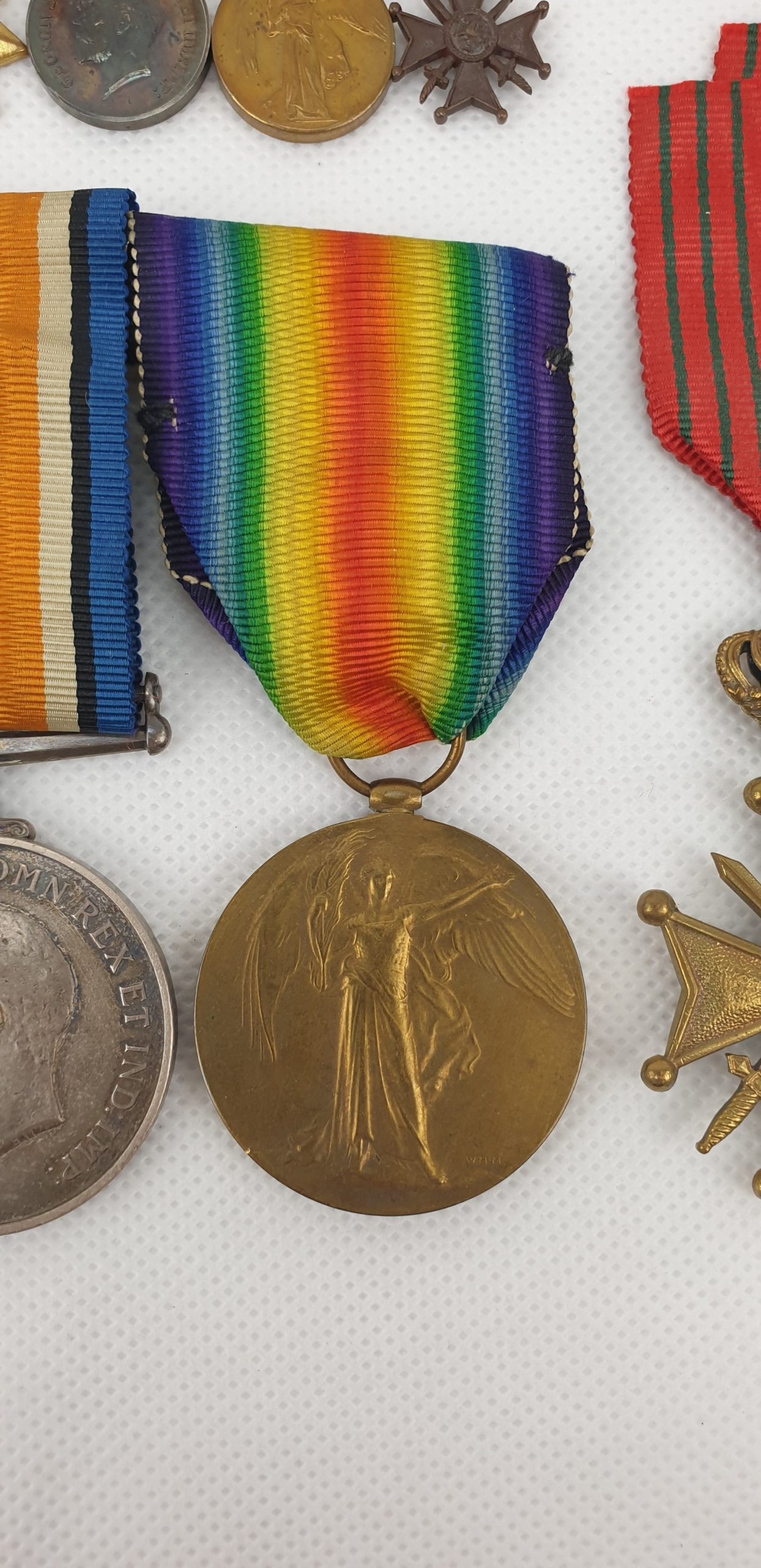 Low Numbered Private A. Churchman 12th Lancers WW1 1914 Mons Trio, Miniatures And Belgian Croix De Guerre - Image 9