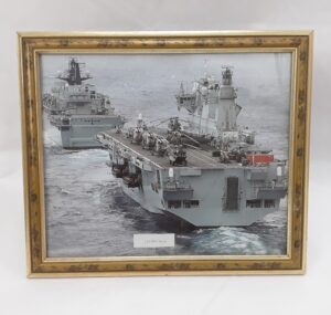 Photograph Of Royal Navy HMS Ocean L12