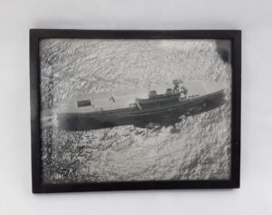 Two Framed Prints Detailing The Flags And Colours Of The Royal Navy Fleet