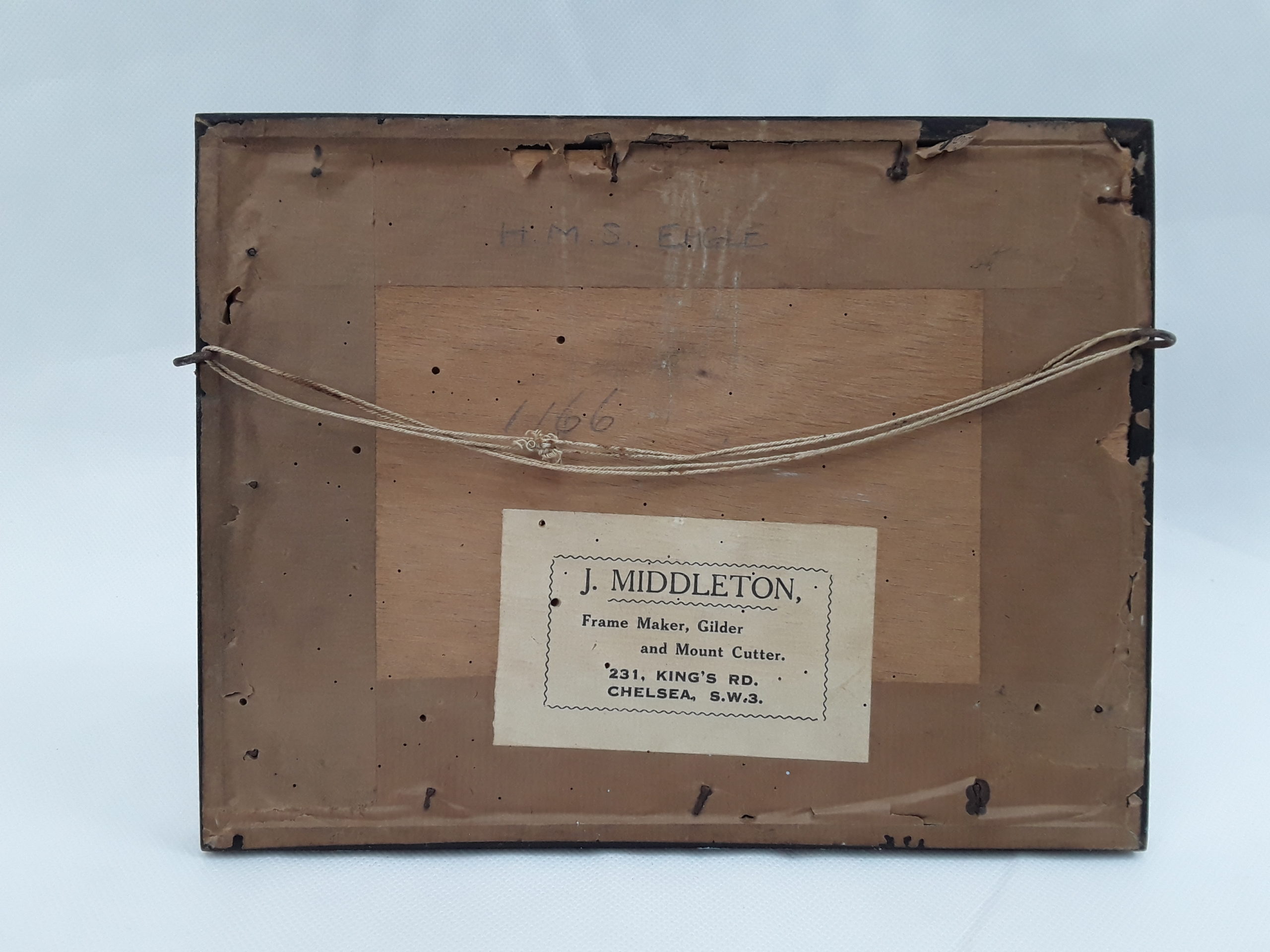 Two Framed Prints Detailing The Flags And Colours Of The Royal Navy Fleet - Image 2