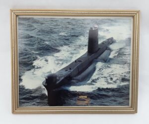 Photographic Print Of Royal Navy Submarine HMS Olympus